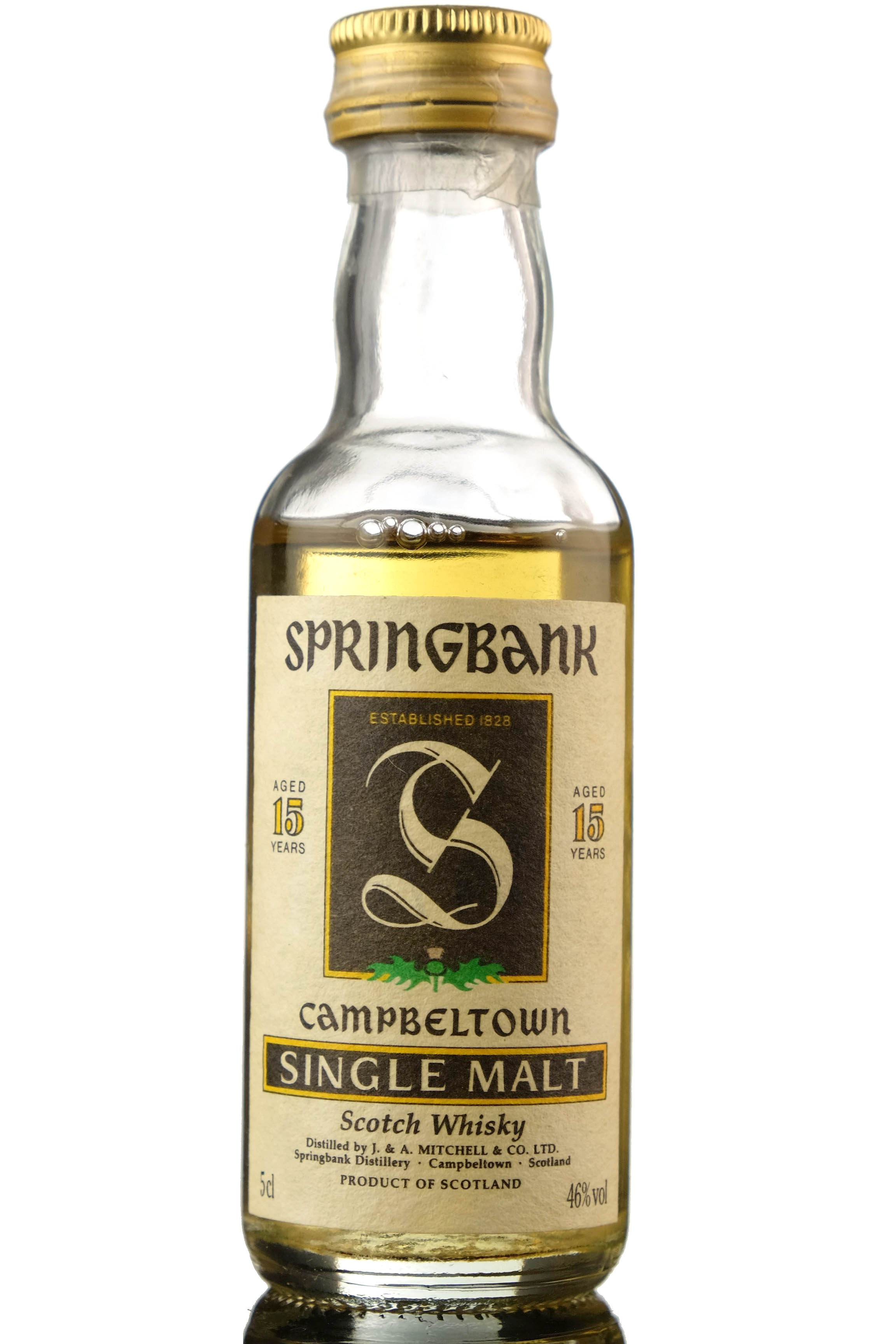 Springbank 15 Year Old Miniature