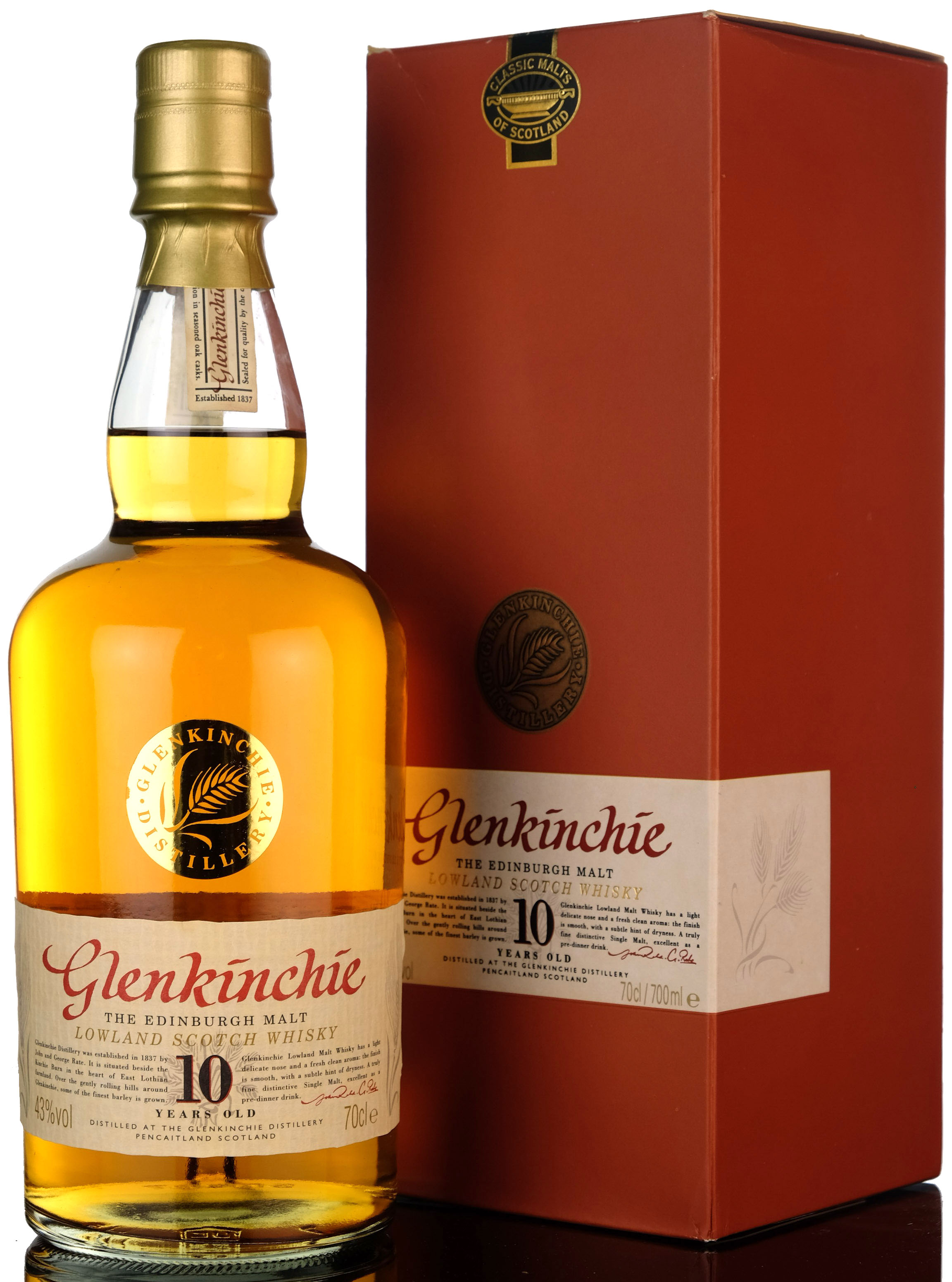 Glenkinchie 10 Year Old