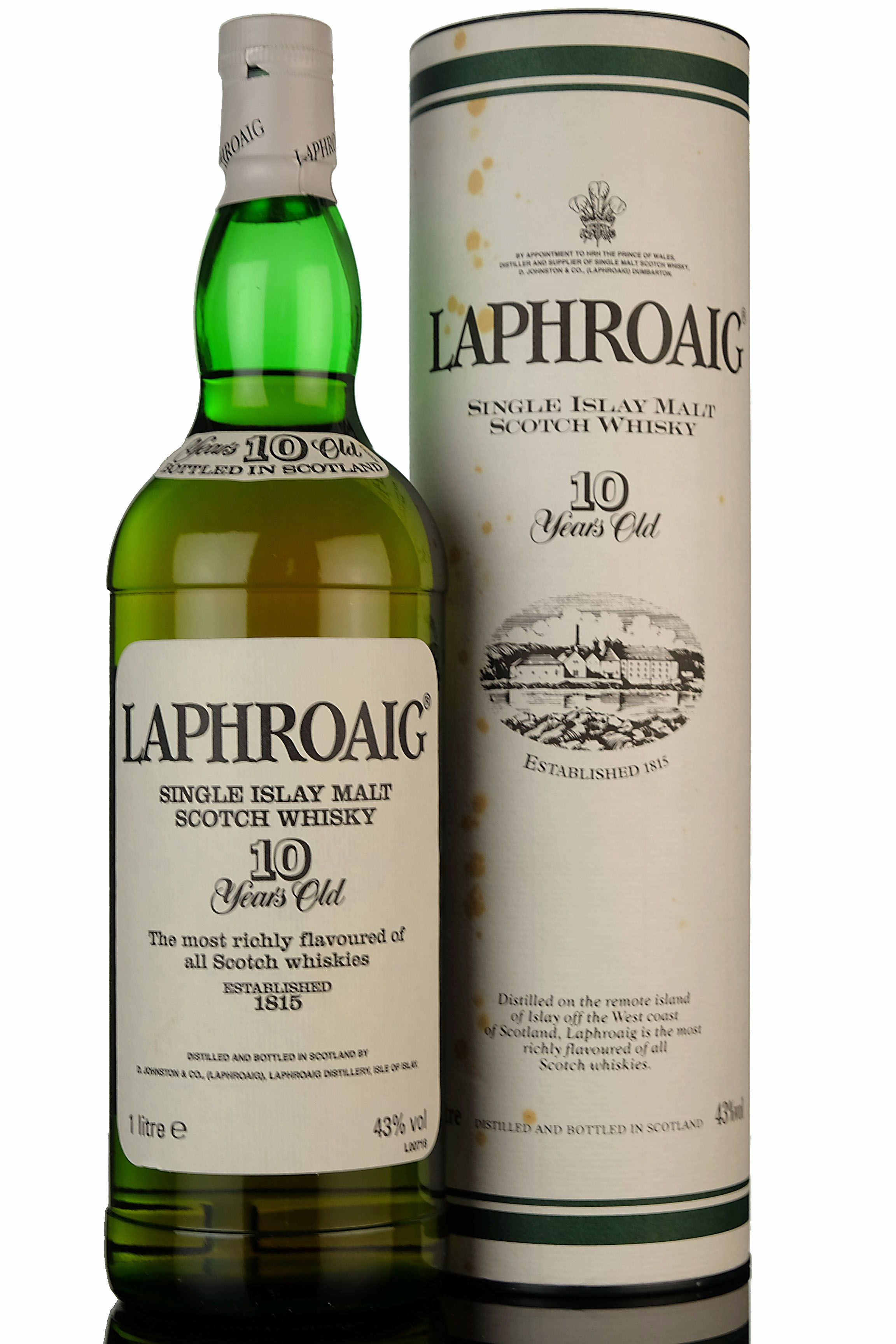 Laphroaig 10 Year Old - 2000 Release - 1 Litre