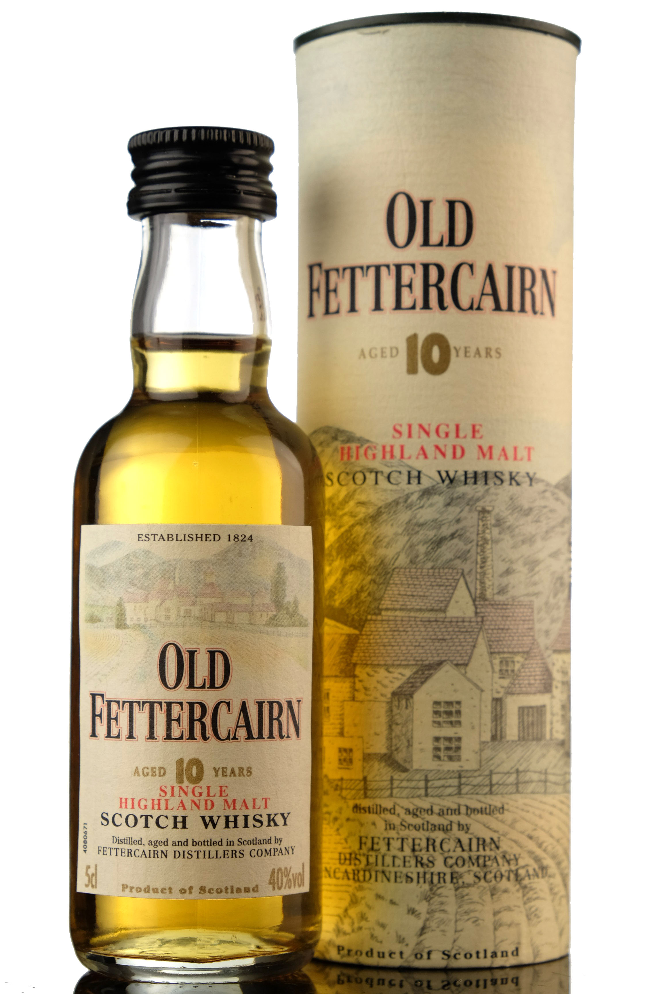 Old Fettercairn 10 Year Old Miniature