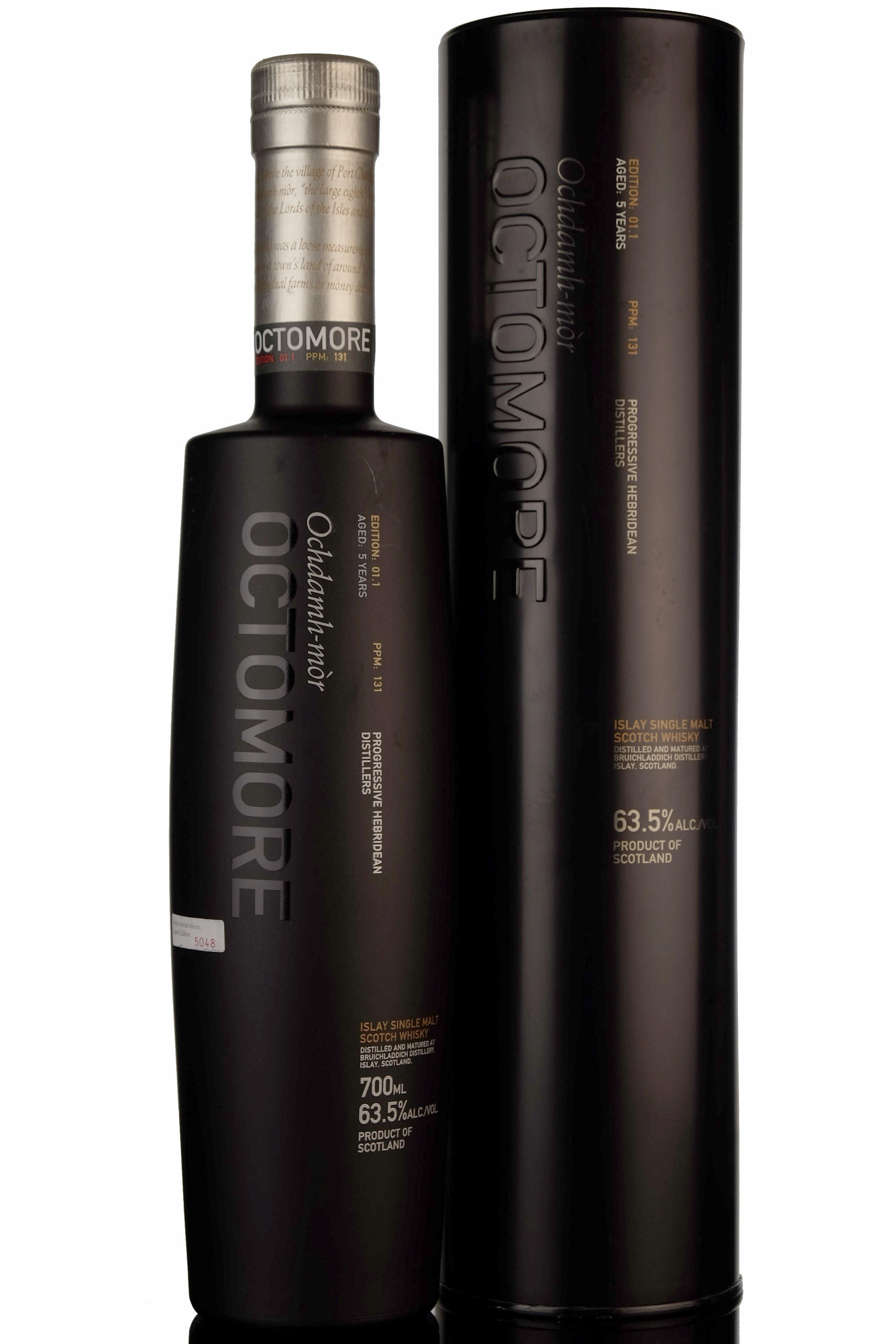 Bruichladdich Octomore 1.1 - inaugural Release