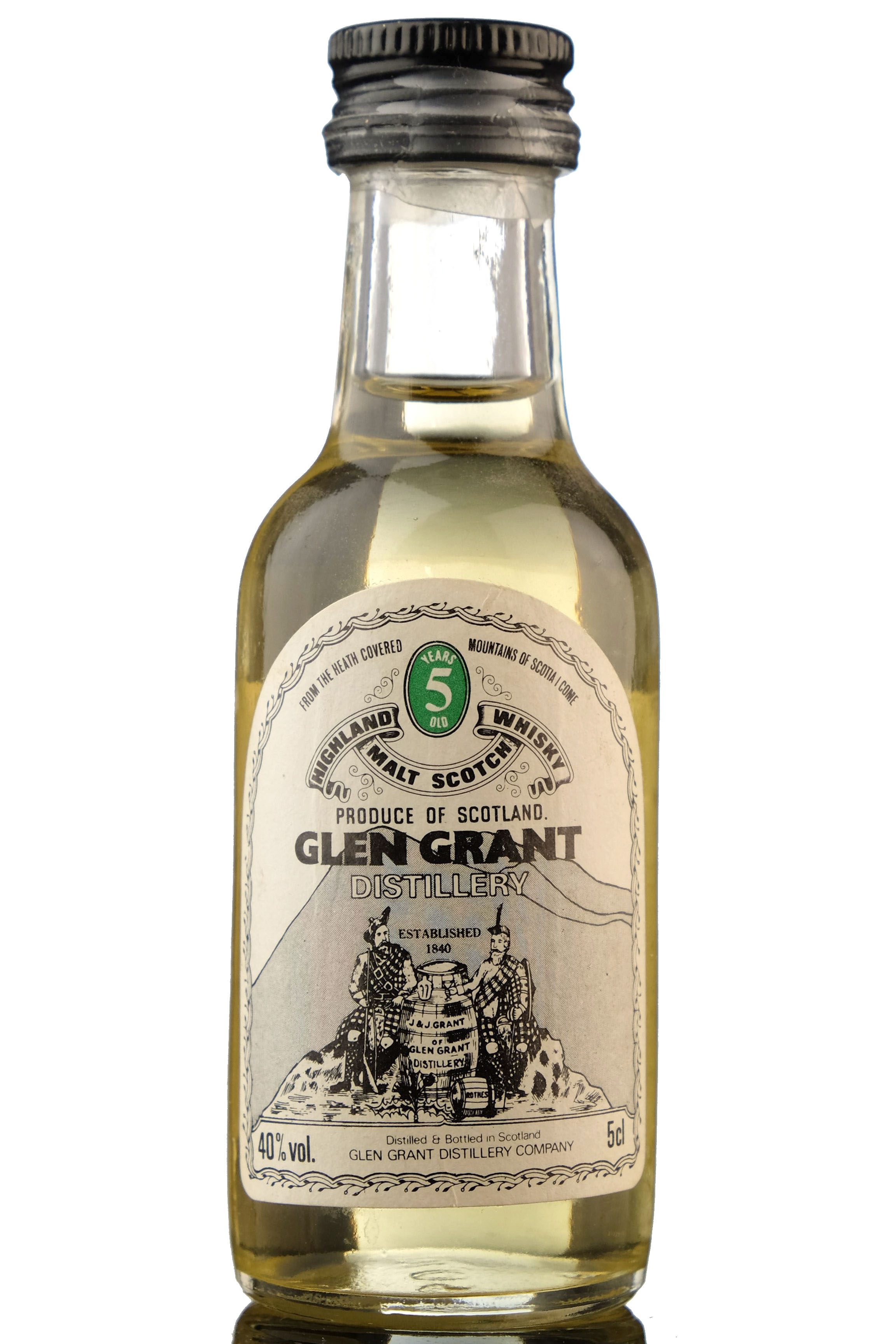 Glen Grant 5 Year Old Miniature