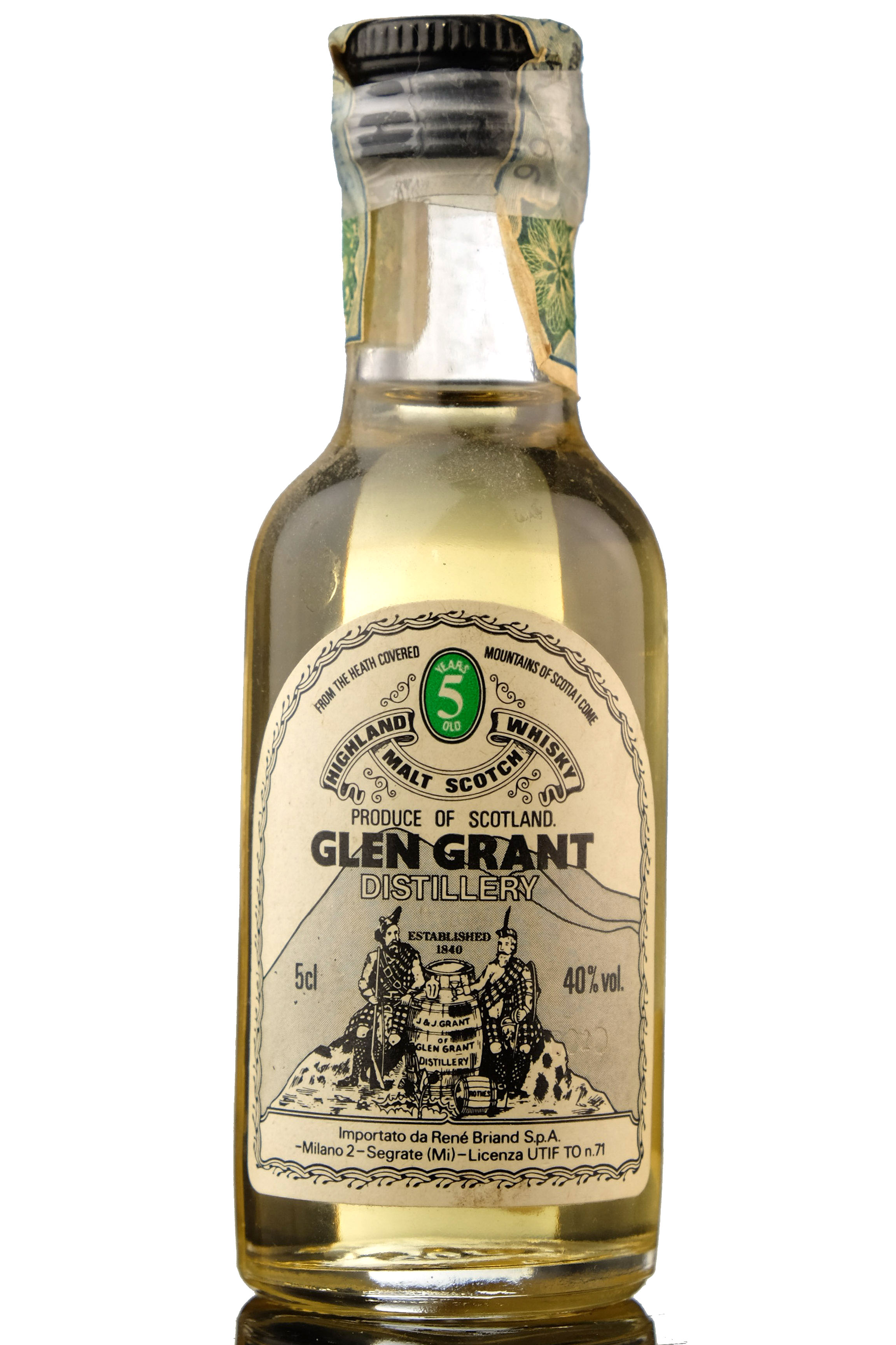 Glen Grant 5 Year Old Miniature