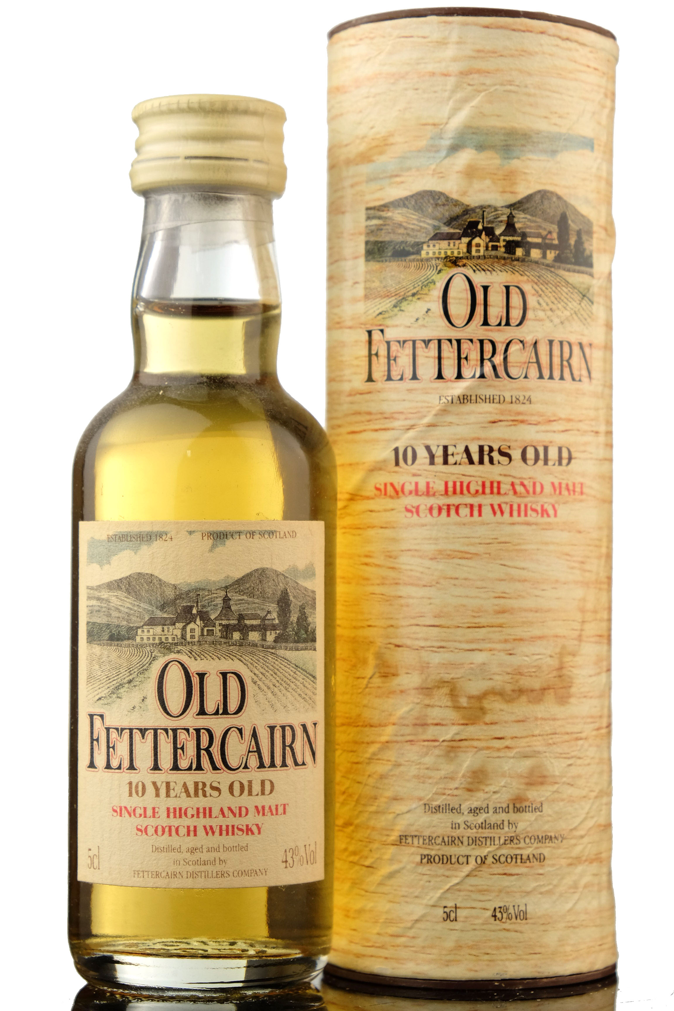 Old Fettercairn 10 Year Old Miniature