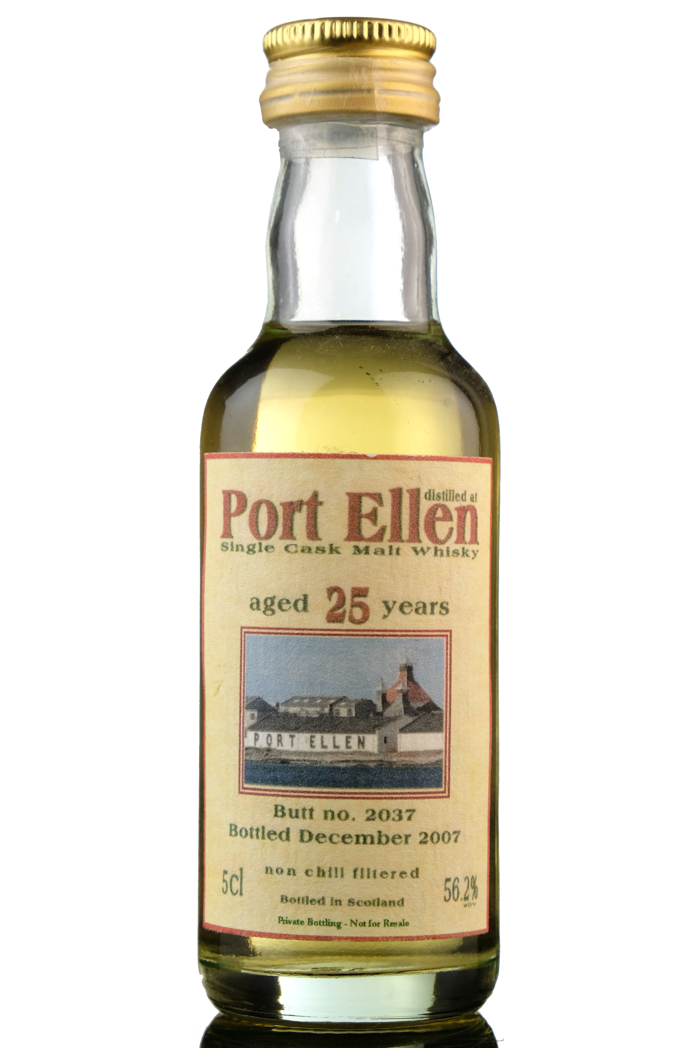 Port Ellen 25 Year Old - Single Cask Miniature