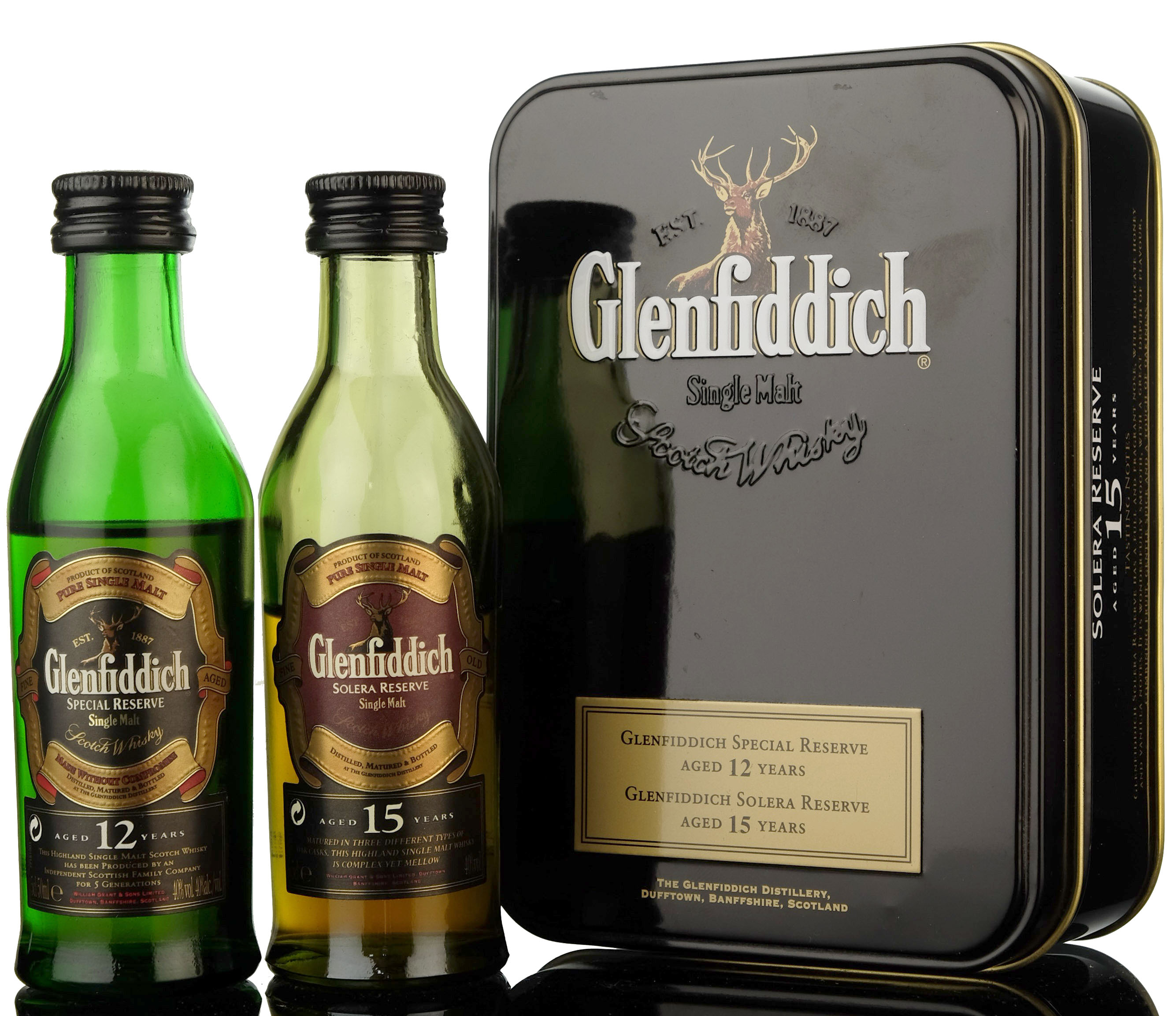 Glenfiddich Miniature Set 