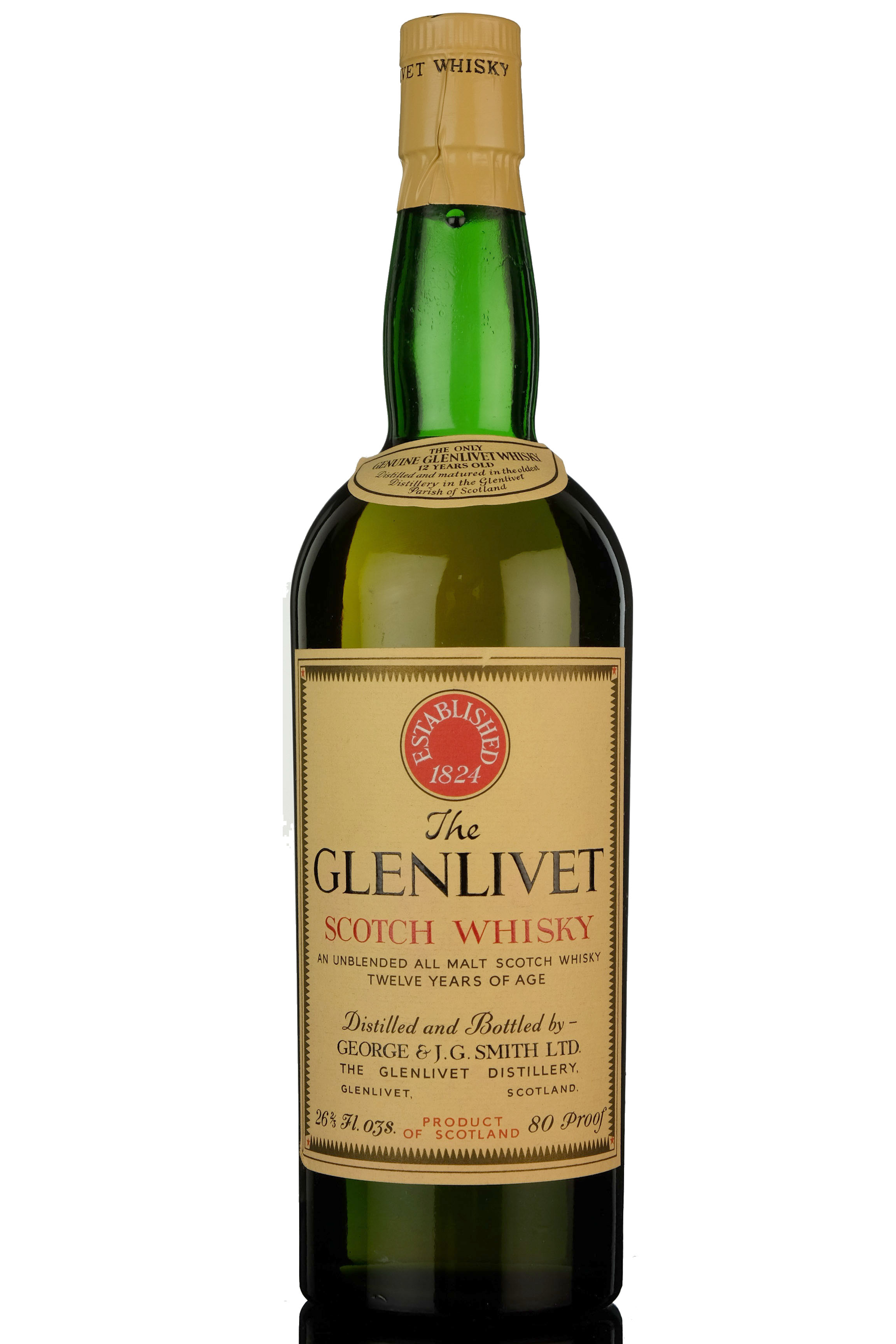 Glenlivet 12 Year Old - Late 1960s