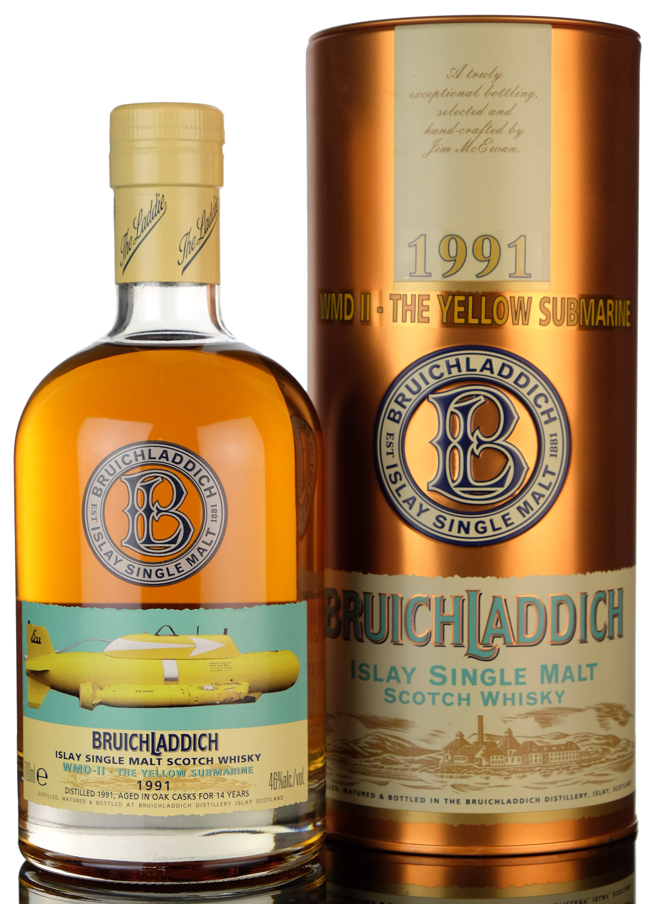 Bruichladdich 1991 - Yellow Submarine - WMD 2