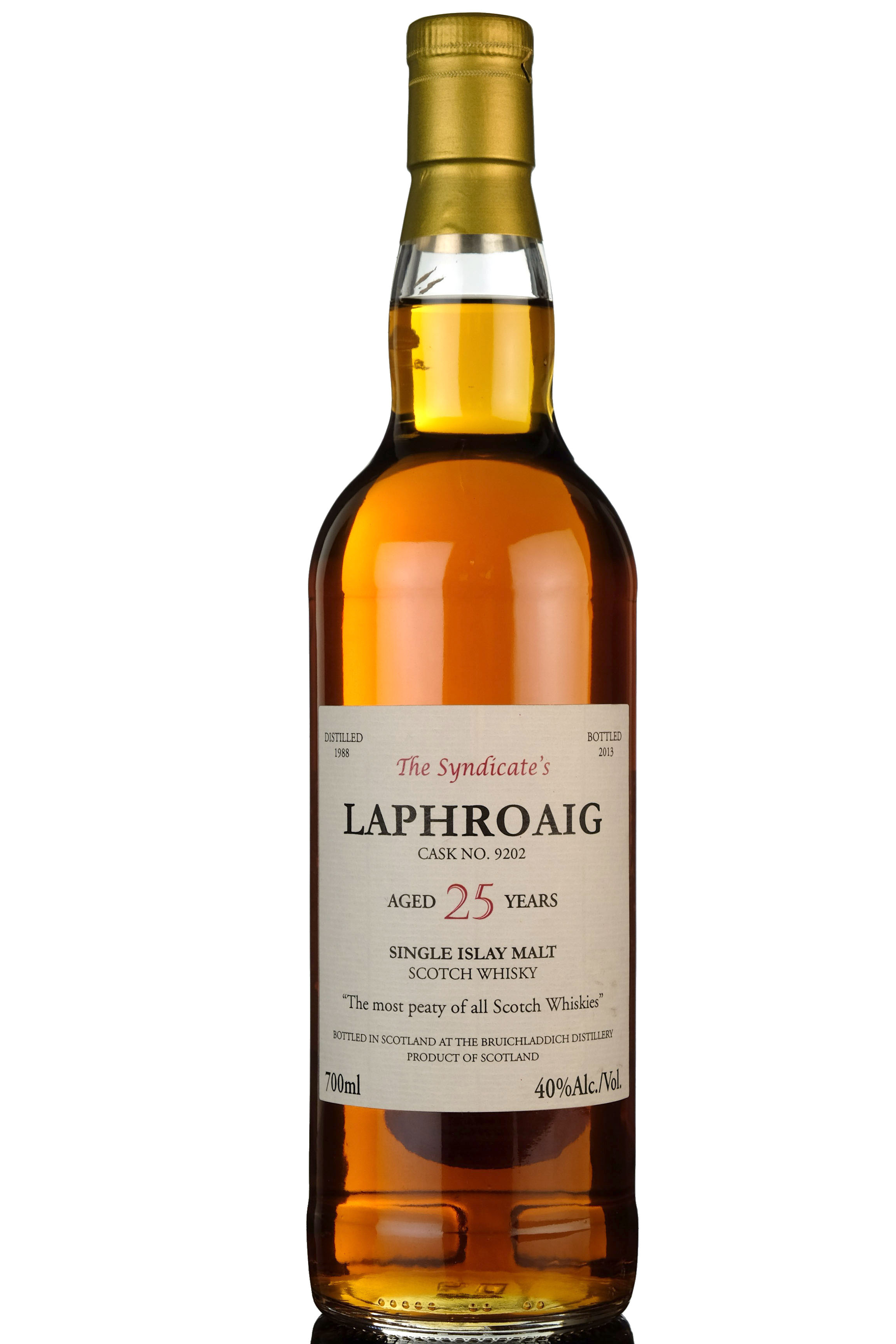Laphroaig 1988-2013 - 25 Year Old - The Syndicate