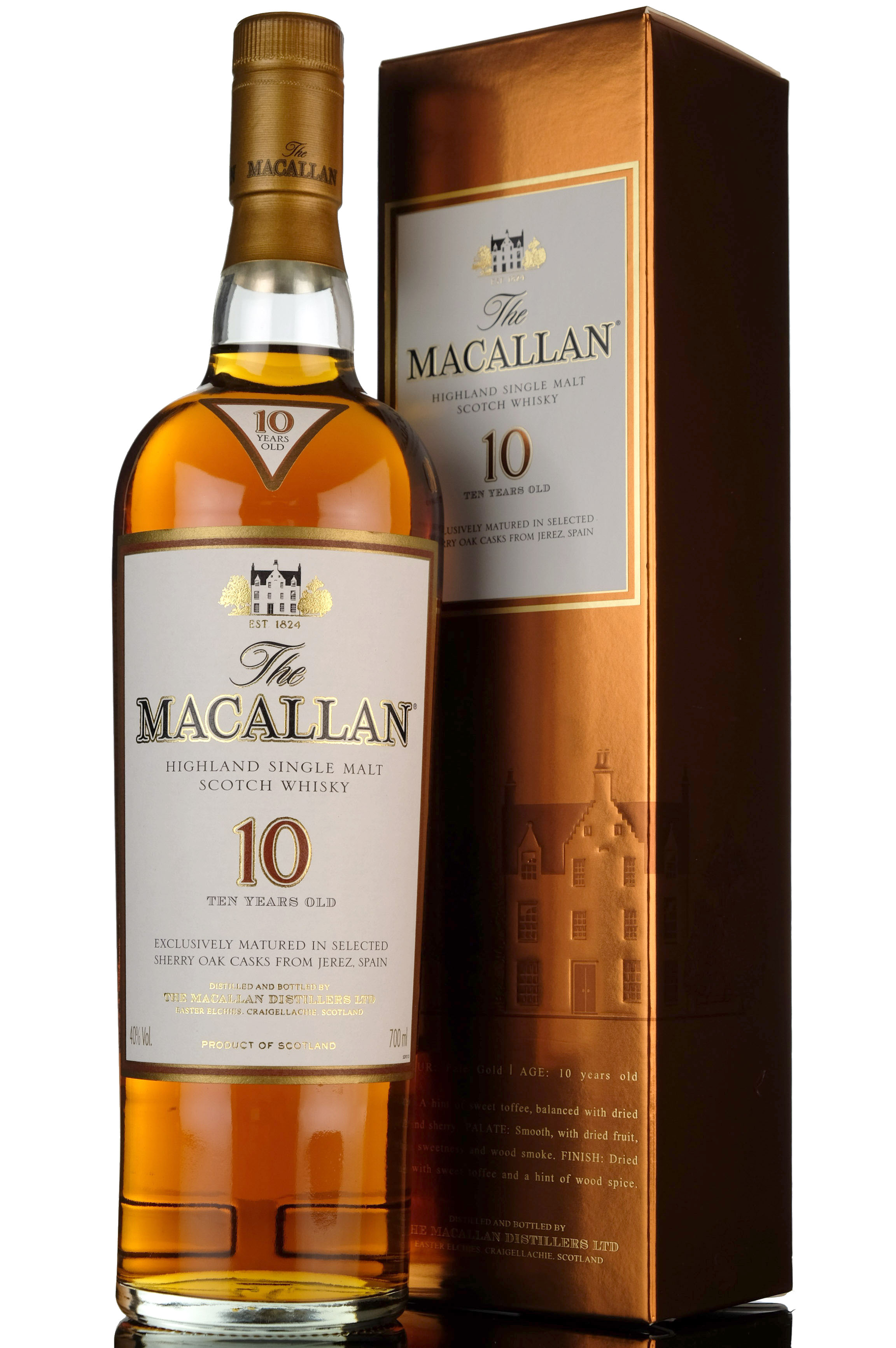 Macallan 10 Year Old - Sherry Casks - Mid 2000s