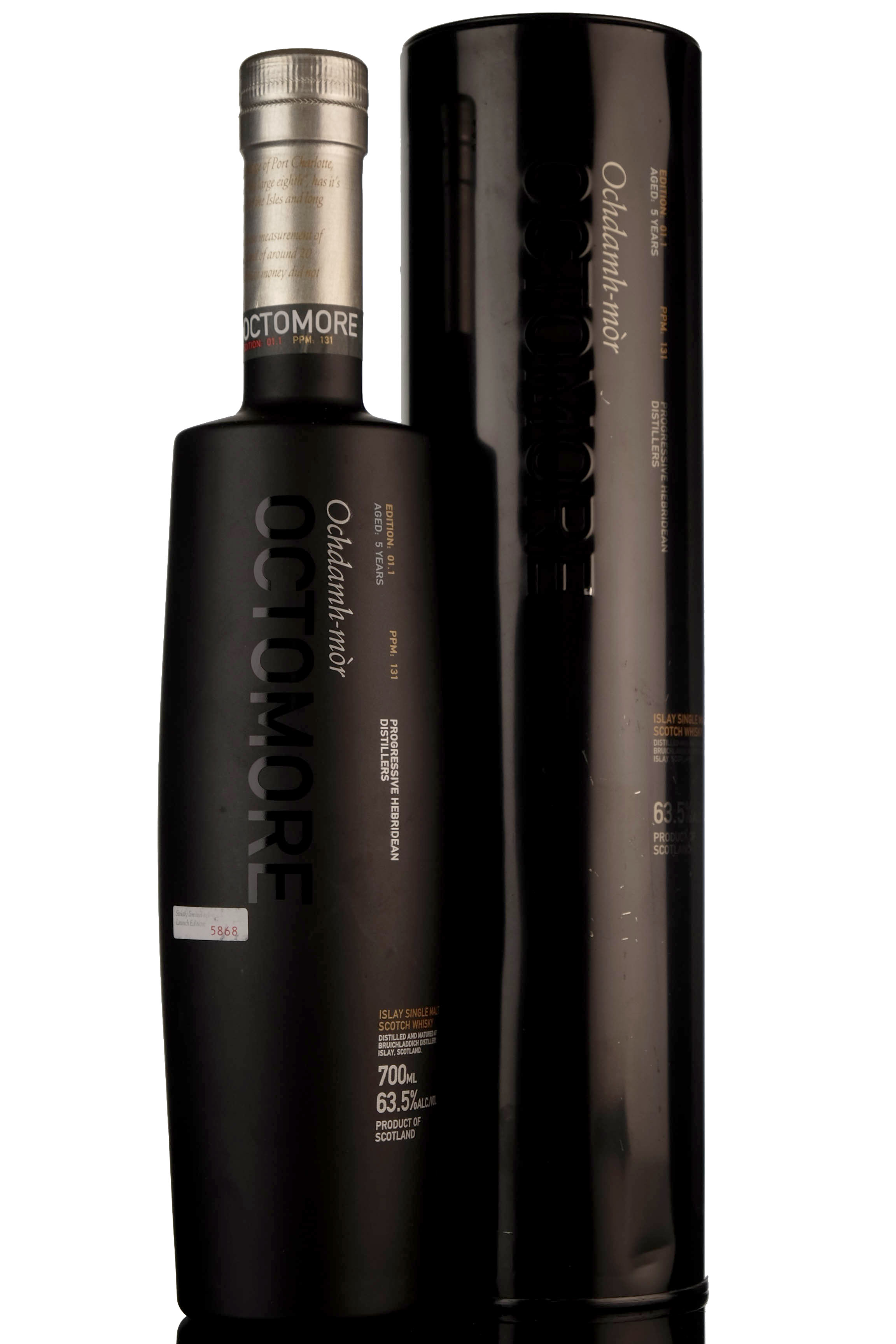 Bruichladdich Octomore 1.1 - inaugural Release