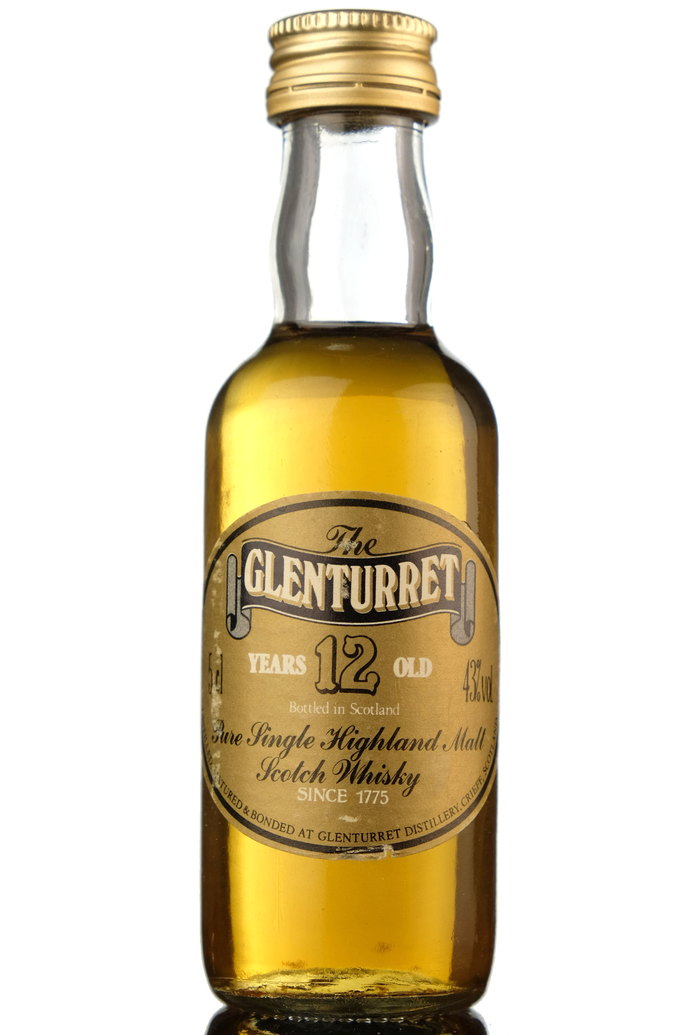 Glenturret 12 Year Old Miniature