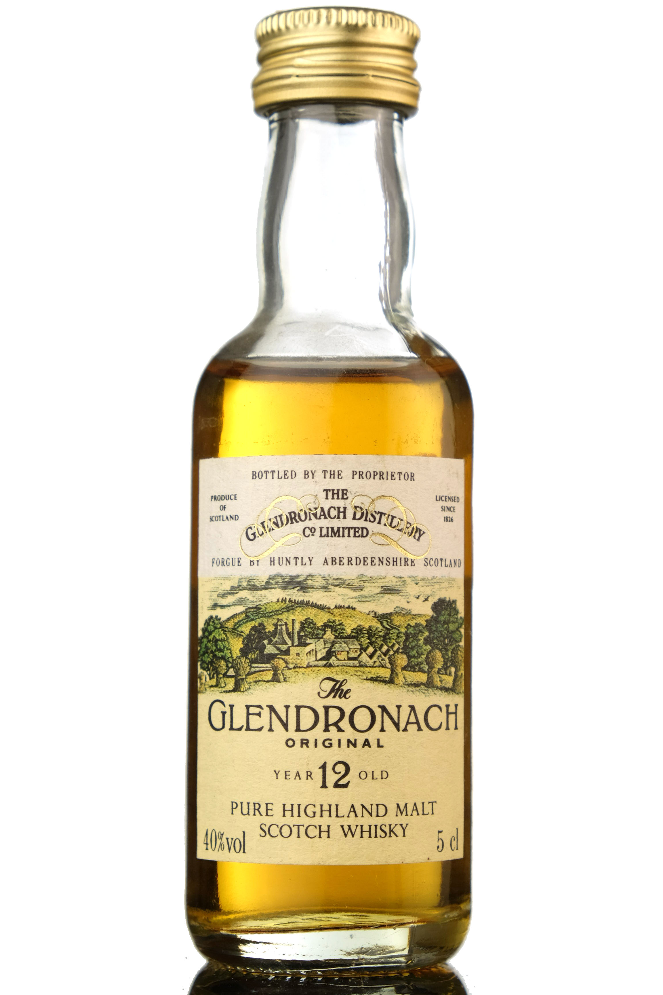 Glendronach 12 Year Old Miniature