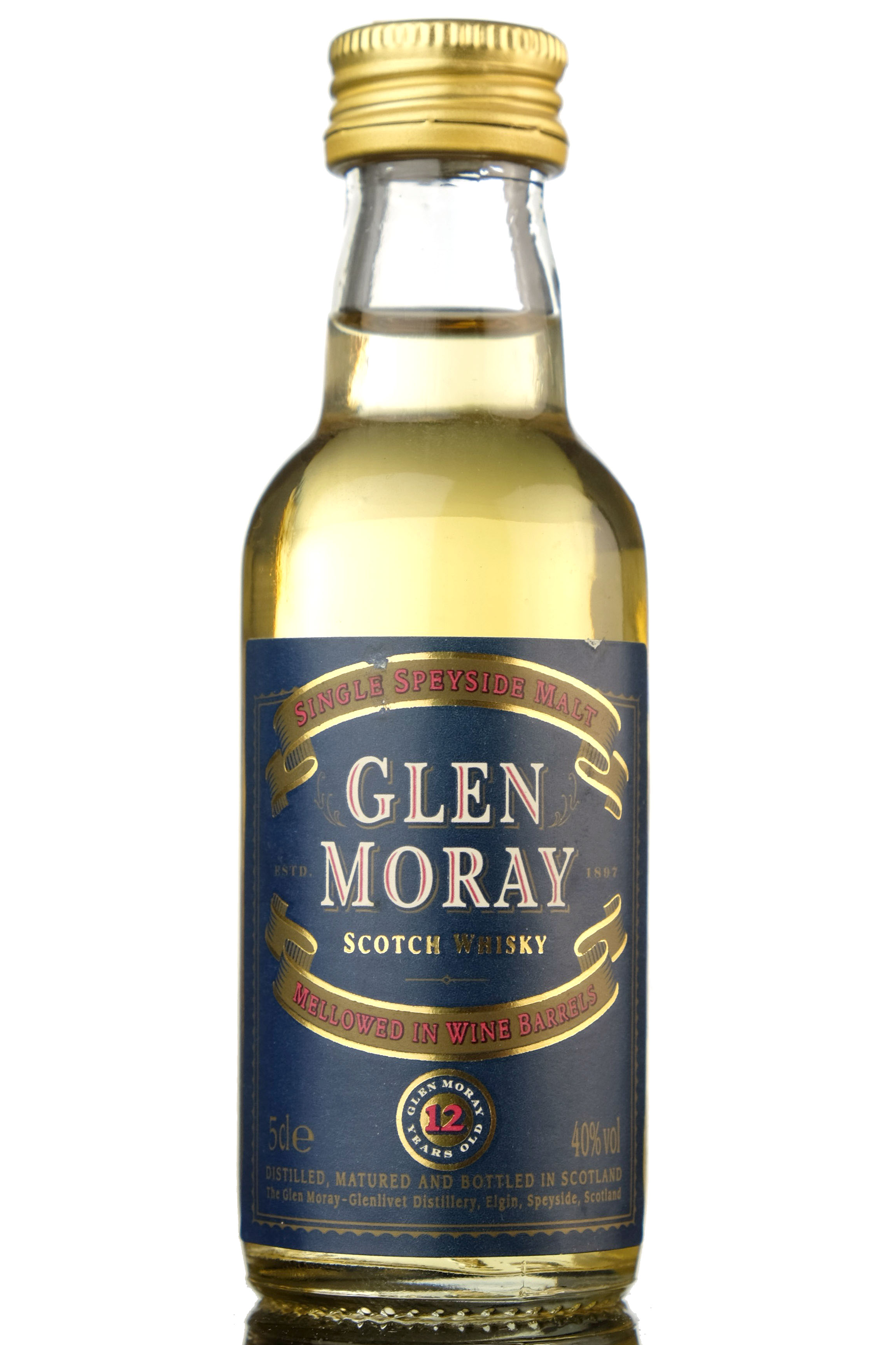 Glen Moray 12 Year Old Miniature