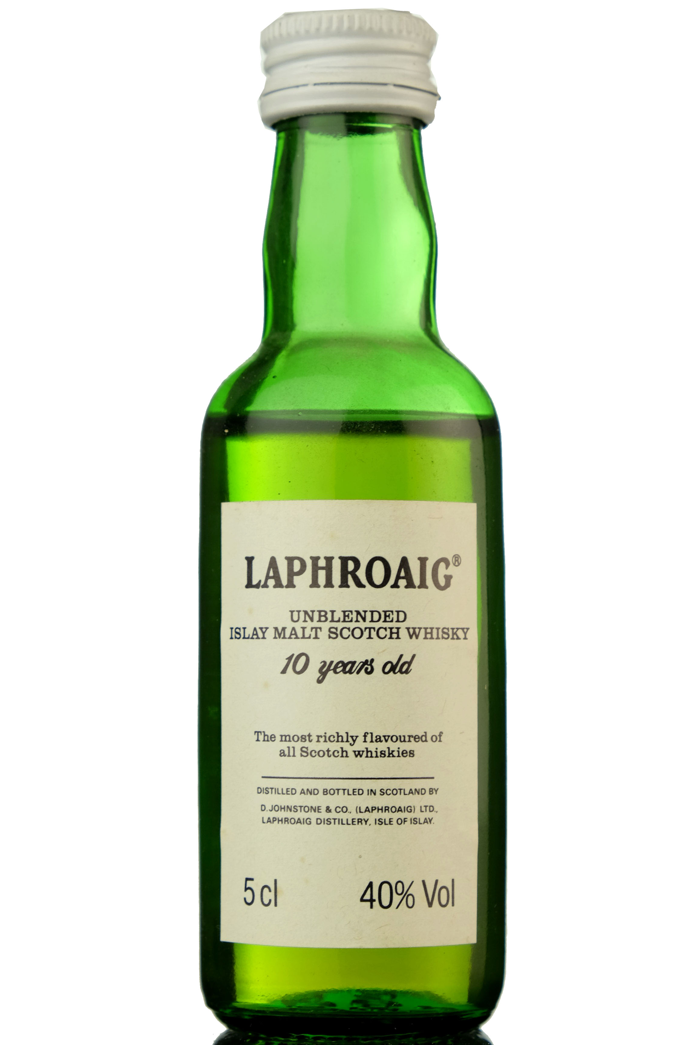 Laphroaig 10 Year Old Unblended Miniature