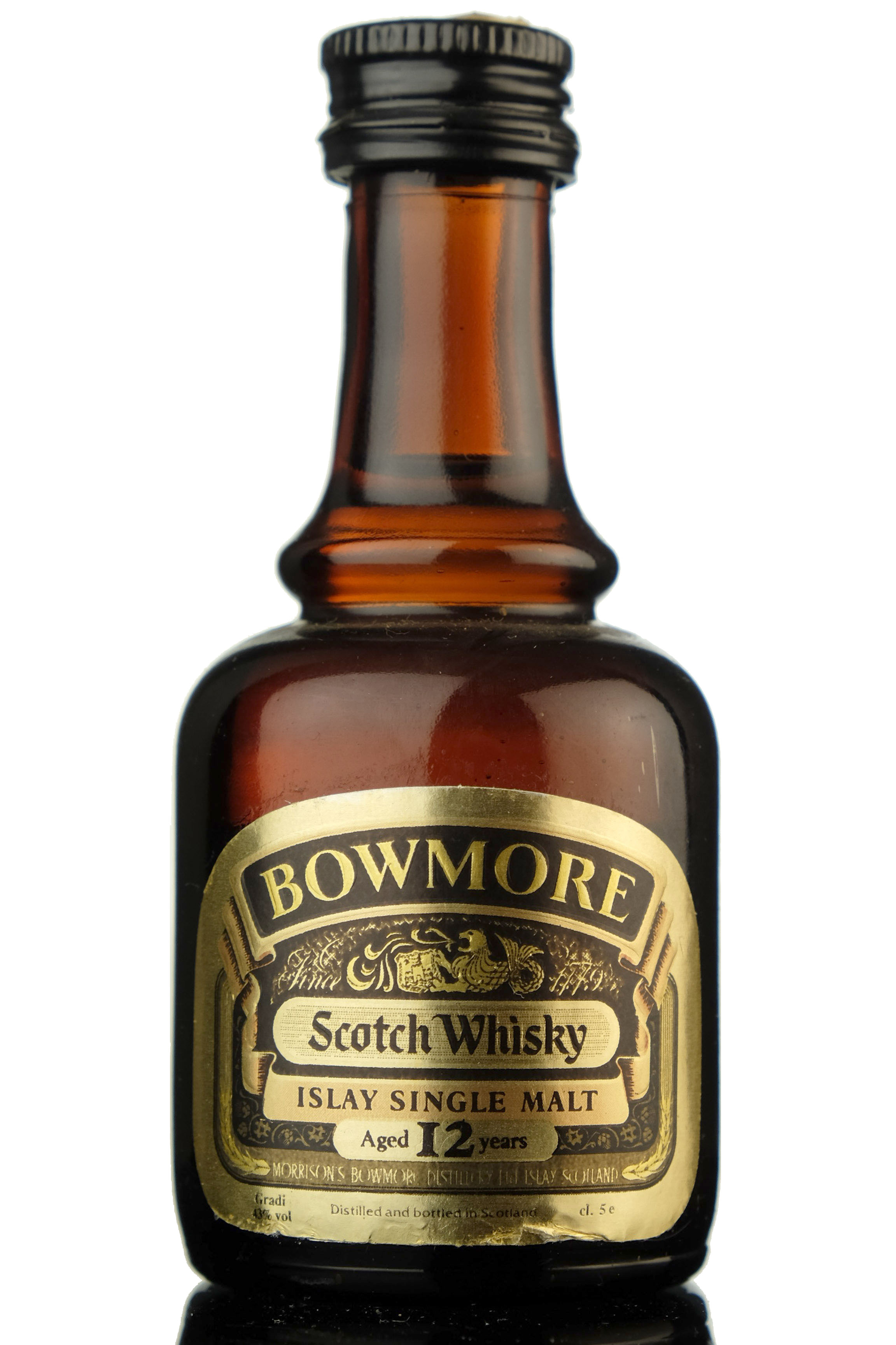 Bowmore 12 Year Old Miniature