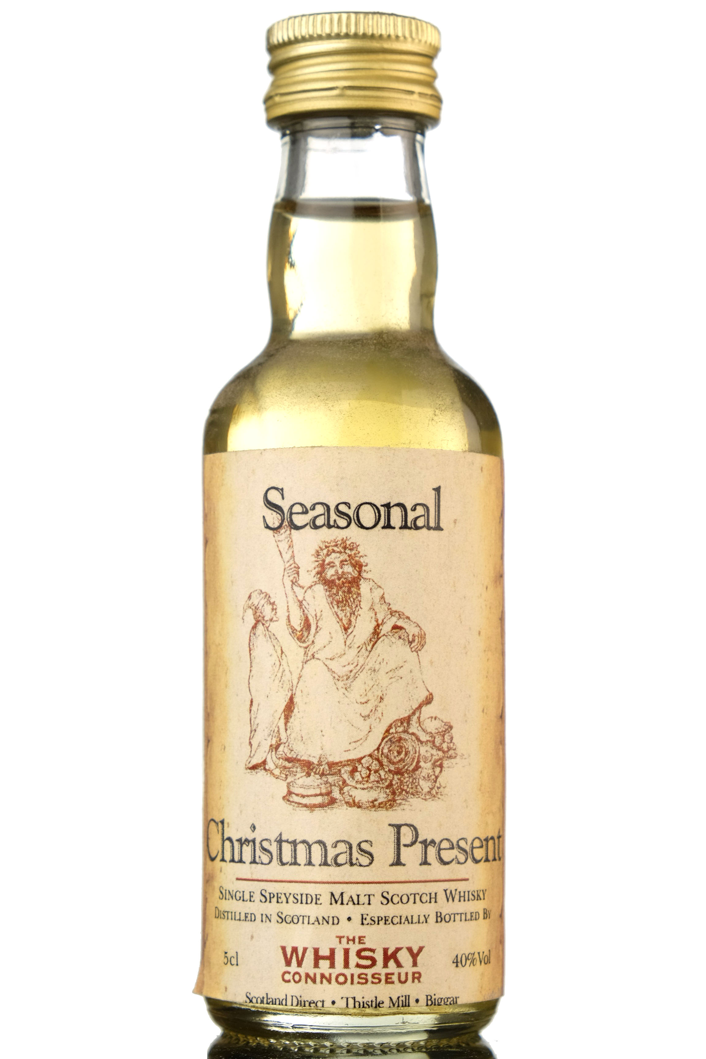 Seasonal Christmas Present - The Whisky Connoisseur Miniature