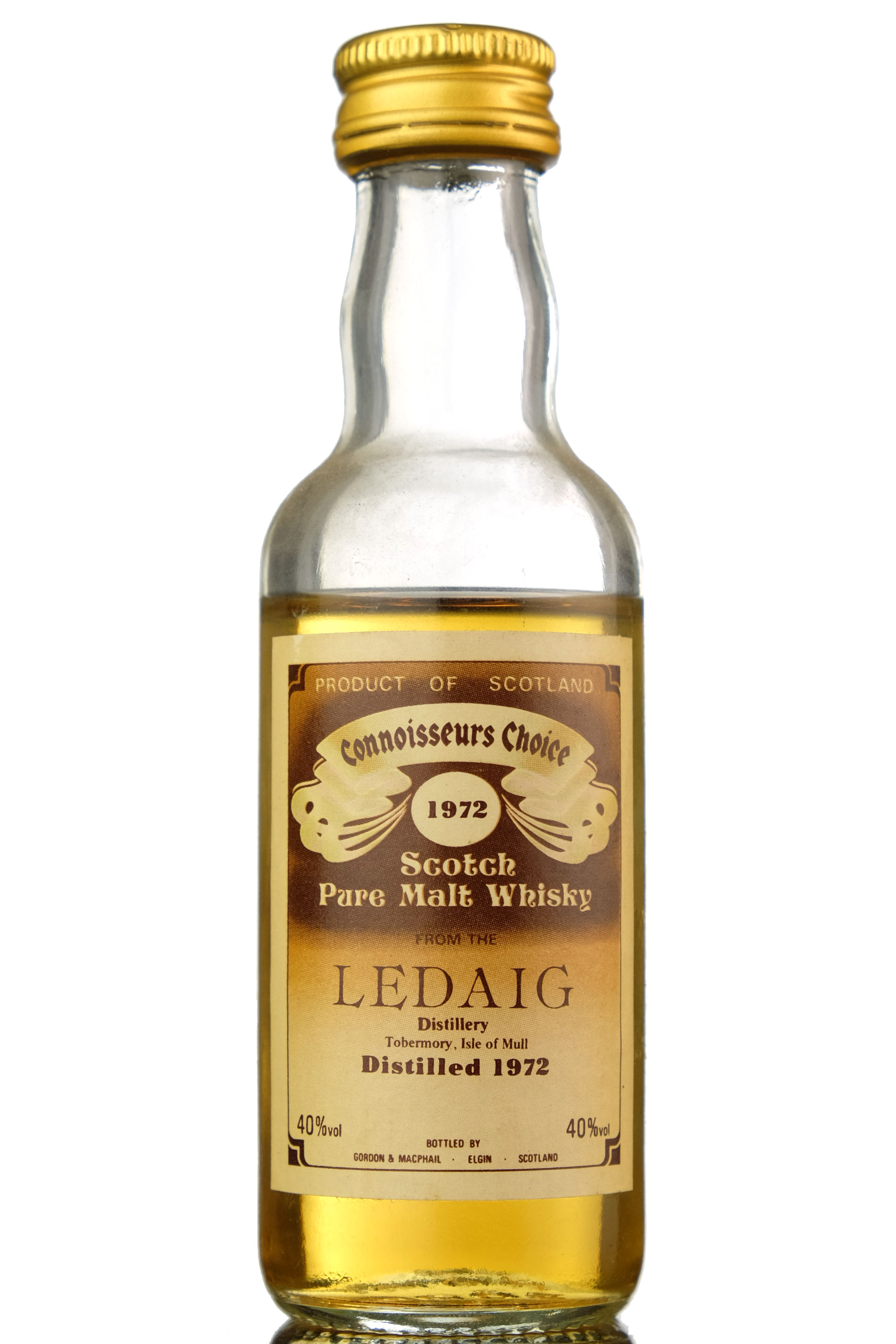 Ledaig 1972 - Connoisseurs Choice Miniature