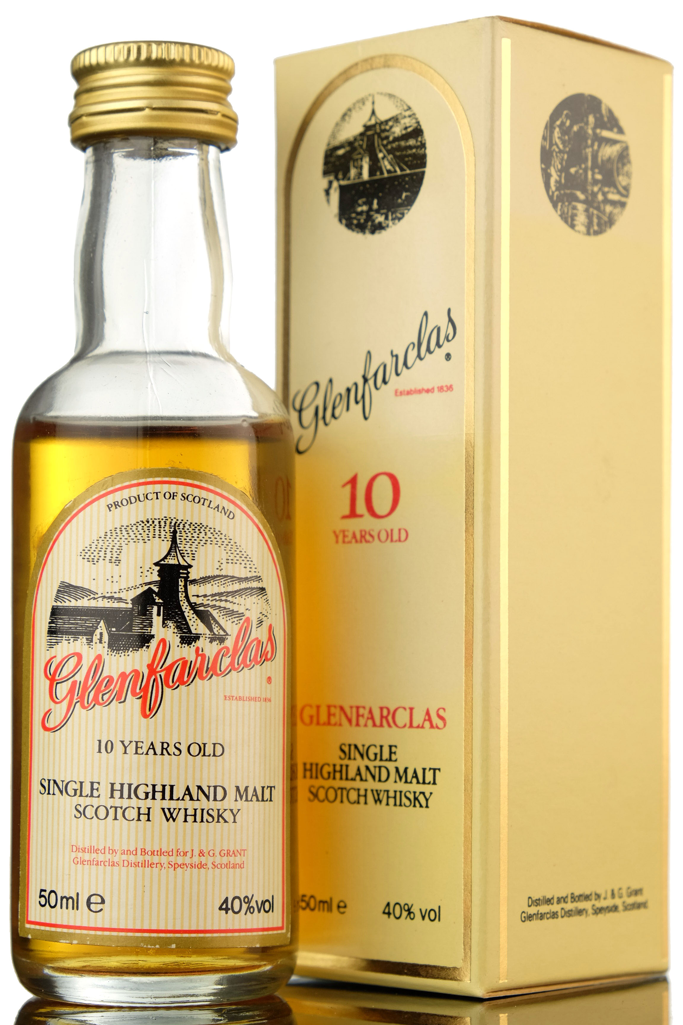 Glenfarclas 10 Year Old Miniature