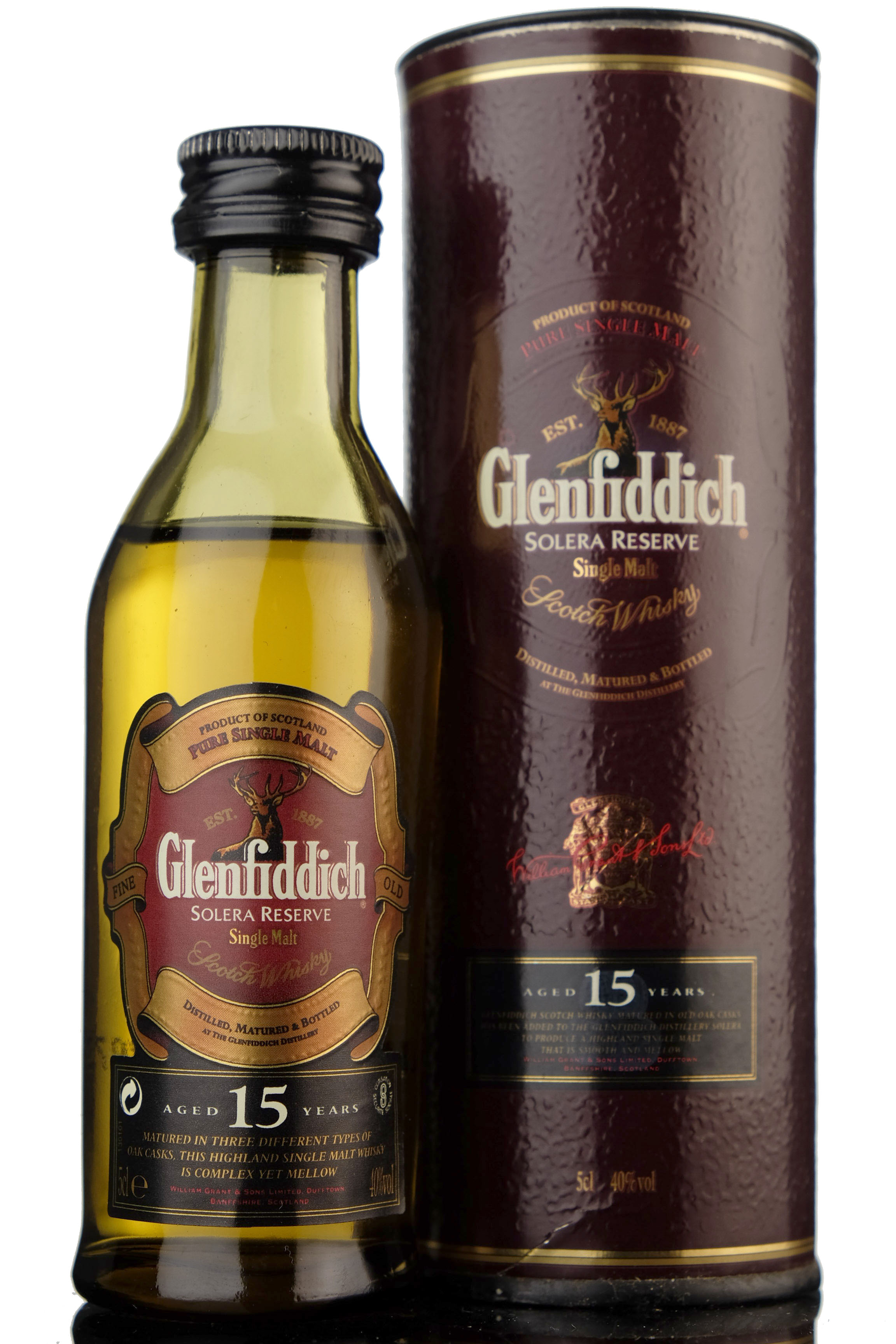 Glenfiddich 15 Year Old - Solera Reserve Miniature