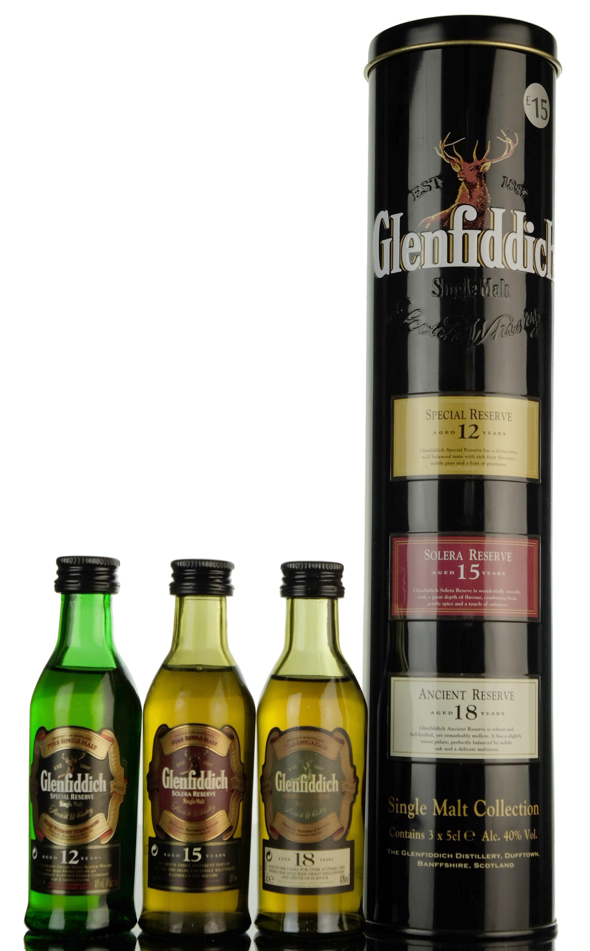 Glenfiddich Miniature Set