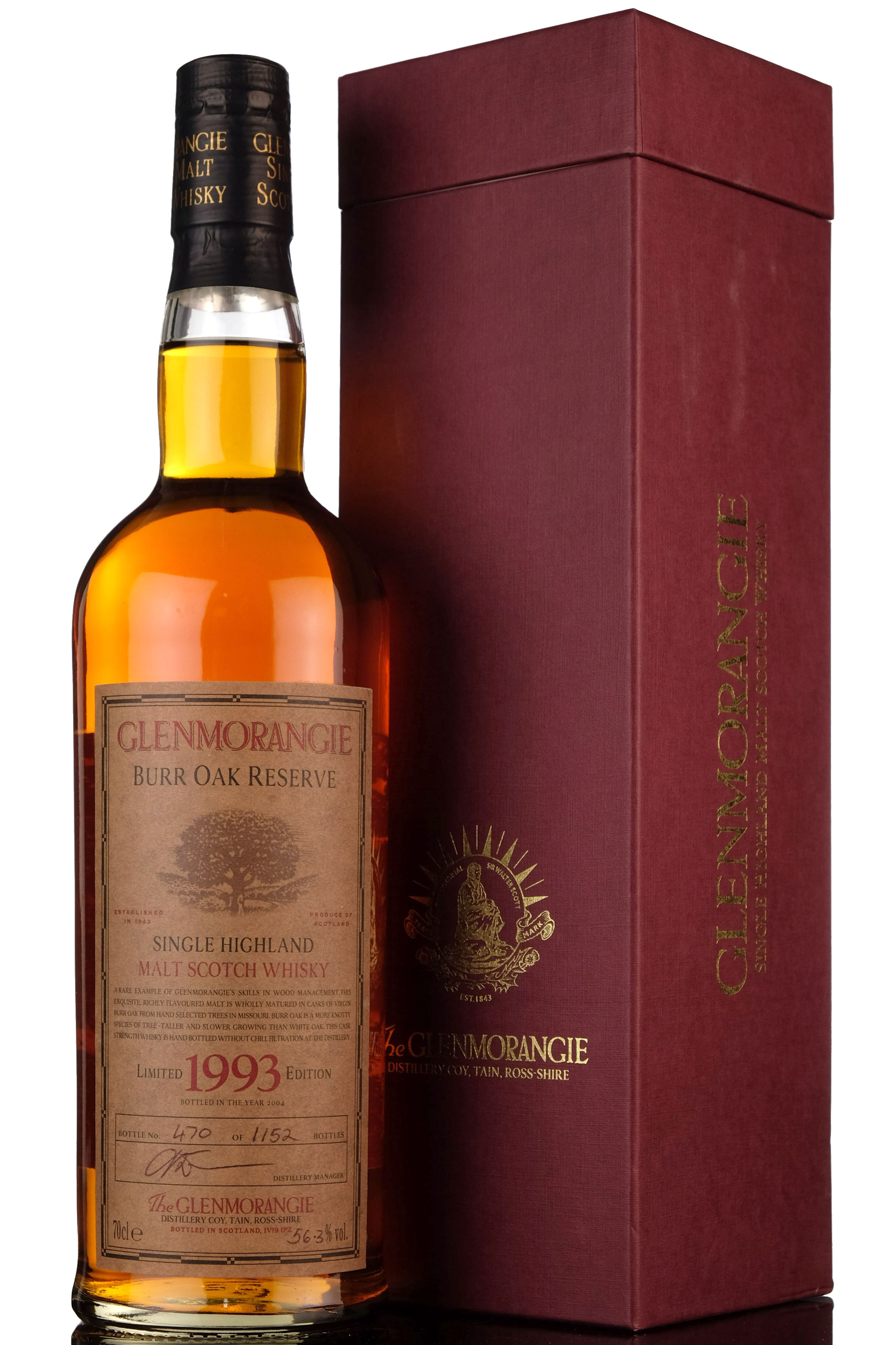 Glenmorangie 1993-2004 - Burr Oak