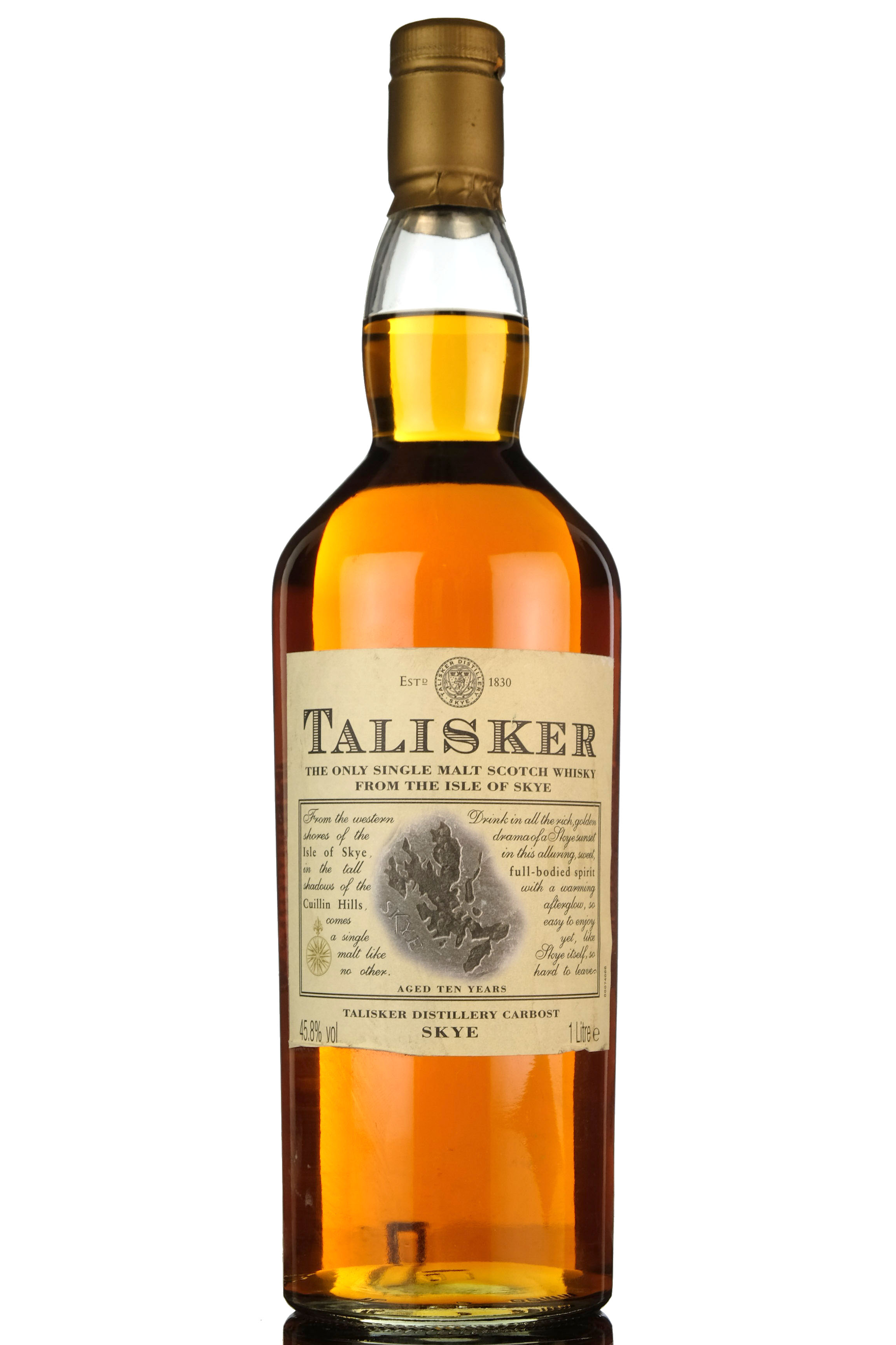 Talisker 10 Year Old - Early 2000s - 1 Litre