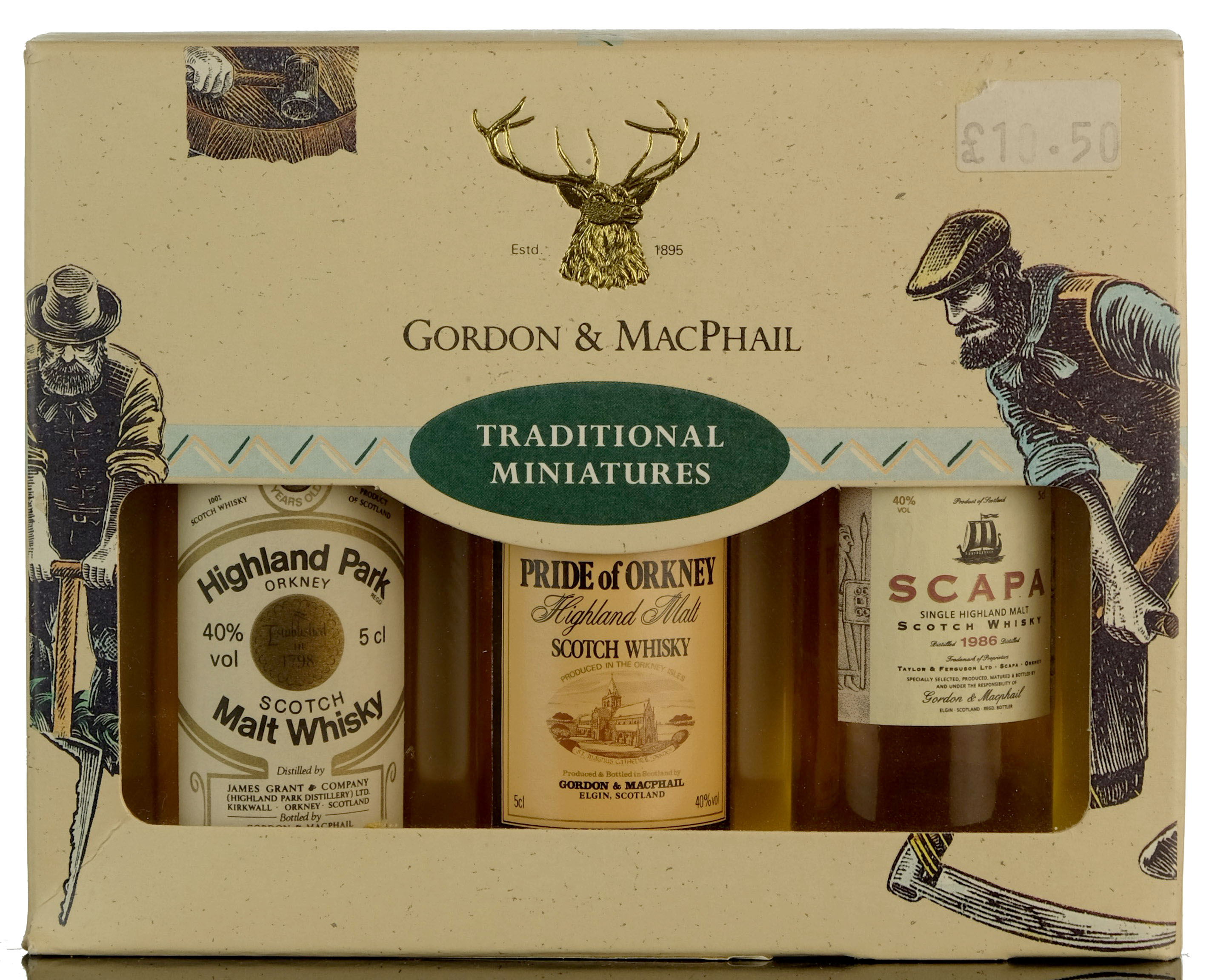 Gordon & MacPhail Traditional Miniature Set