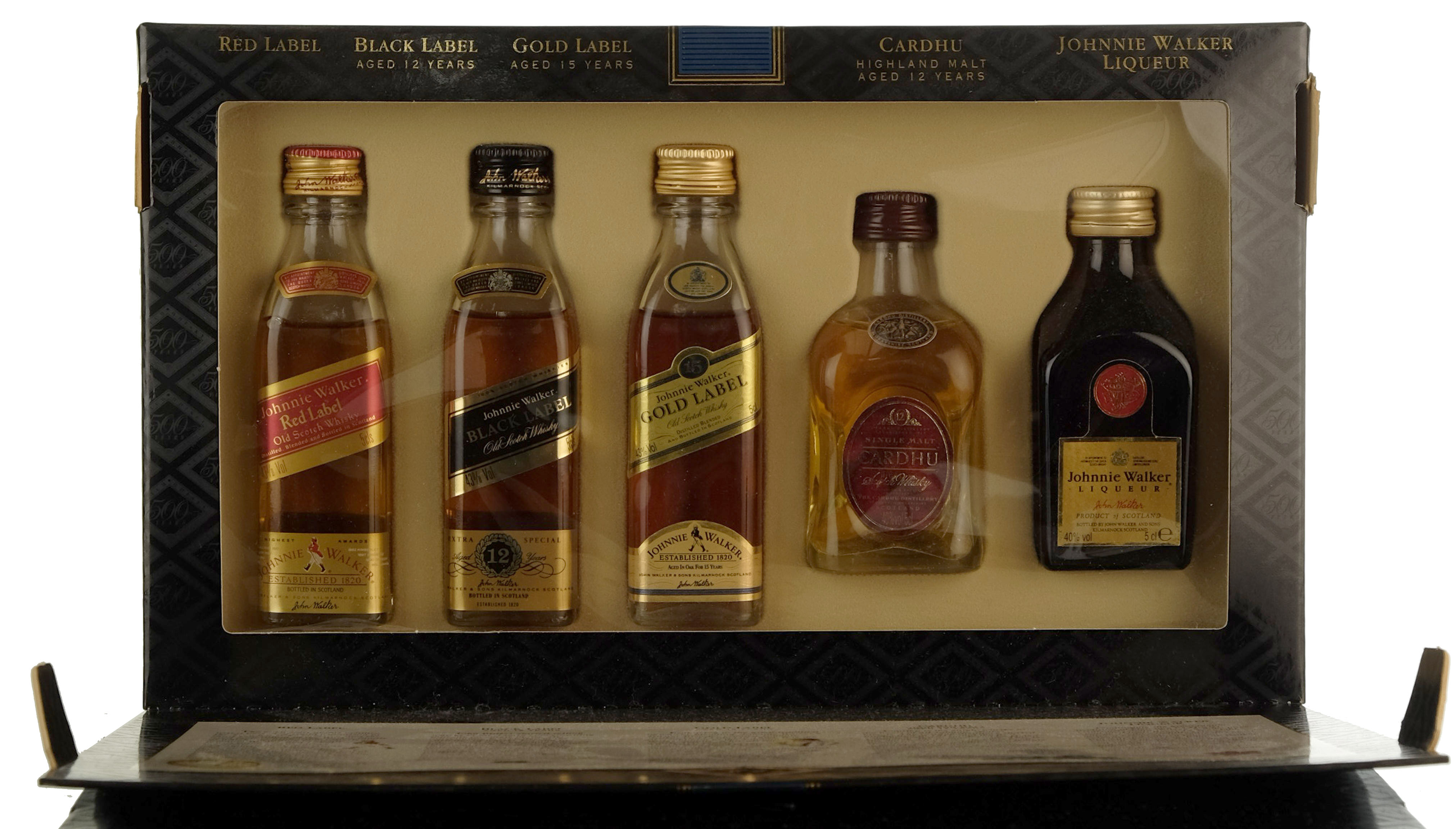 Johnnie Walker Special Miniature Set