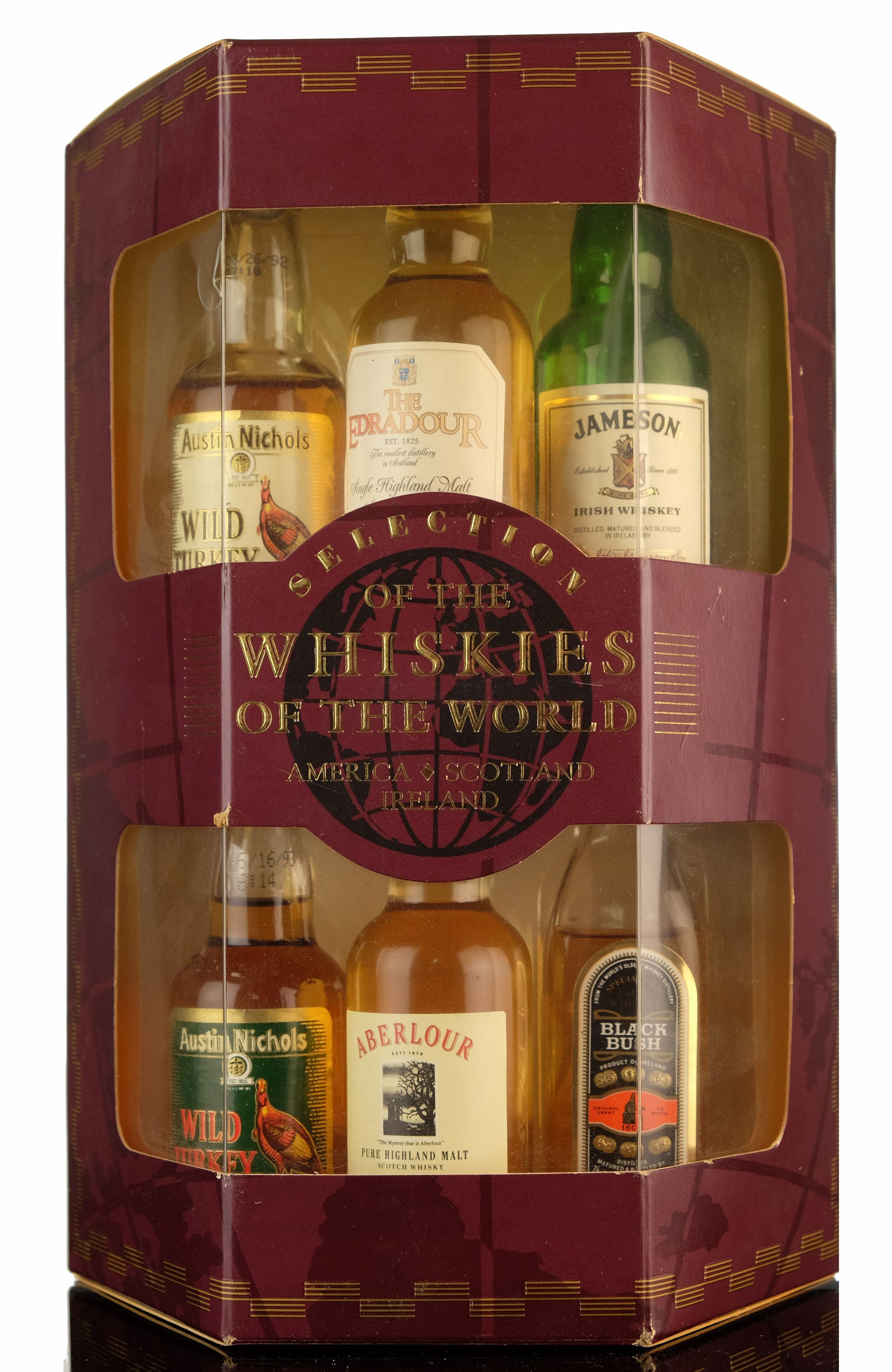 Whiskies Of The World Miniature Set