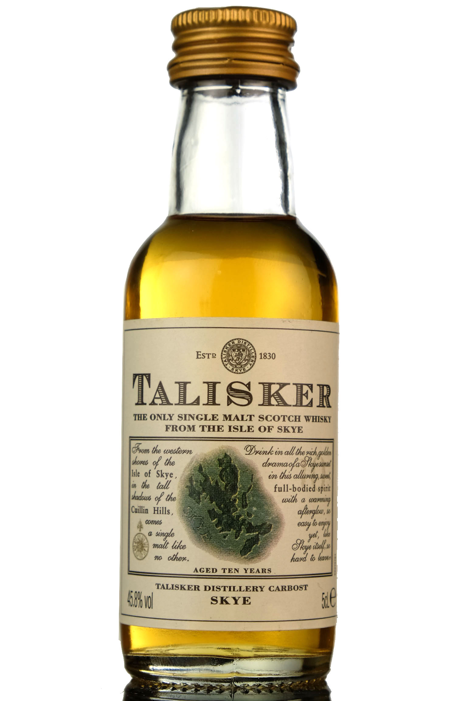 Talisker 10 Year Old Miniature