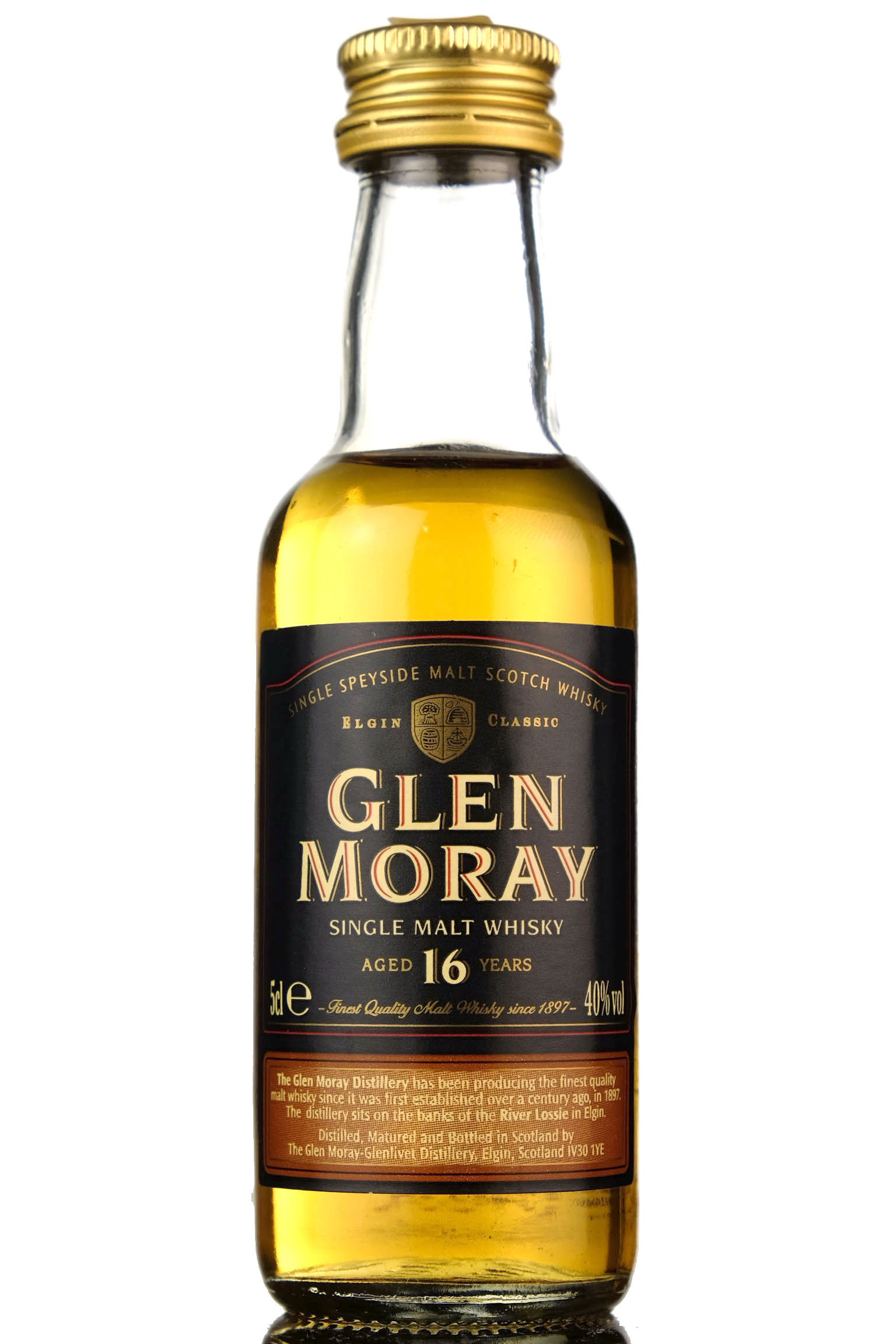 Glen Moray 16 Year Old Miniature