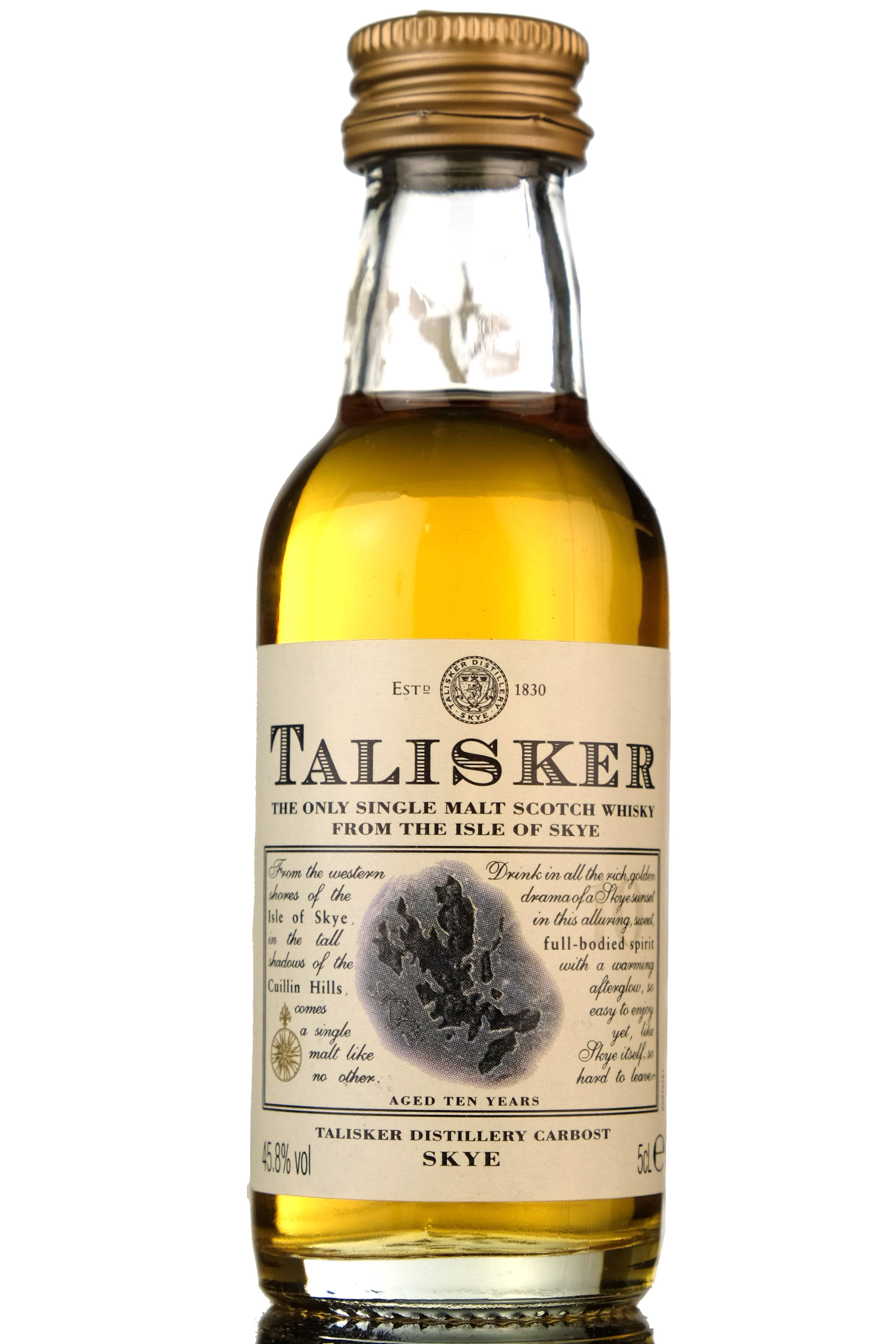 Talisker 10 Year Old Miniature