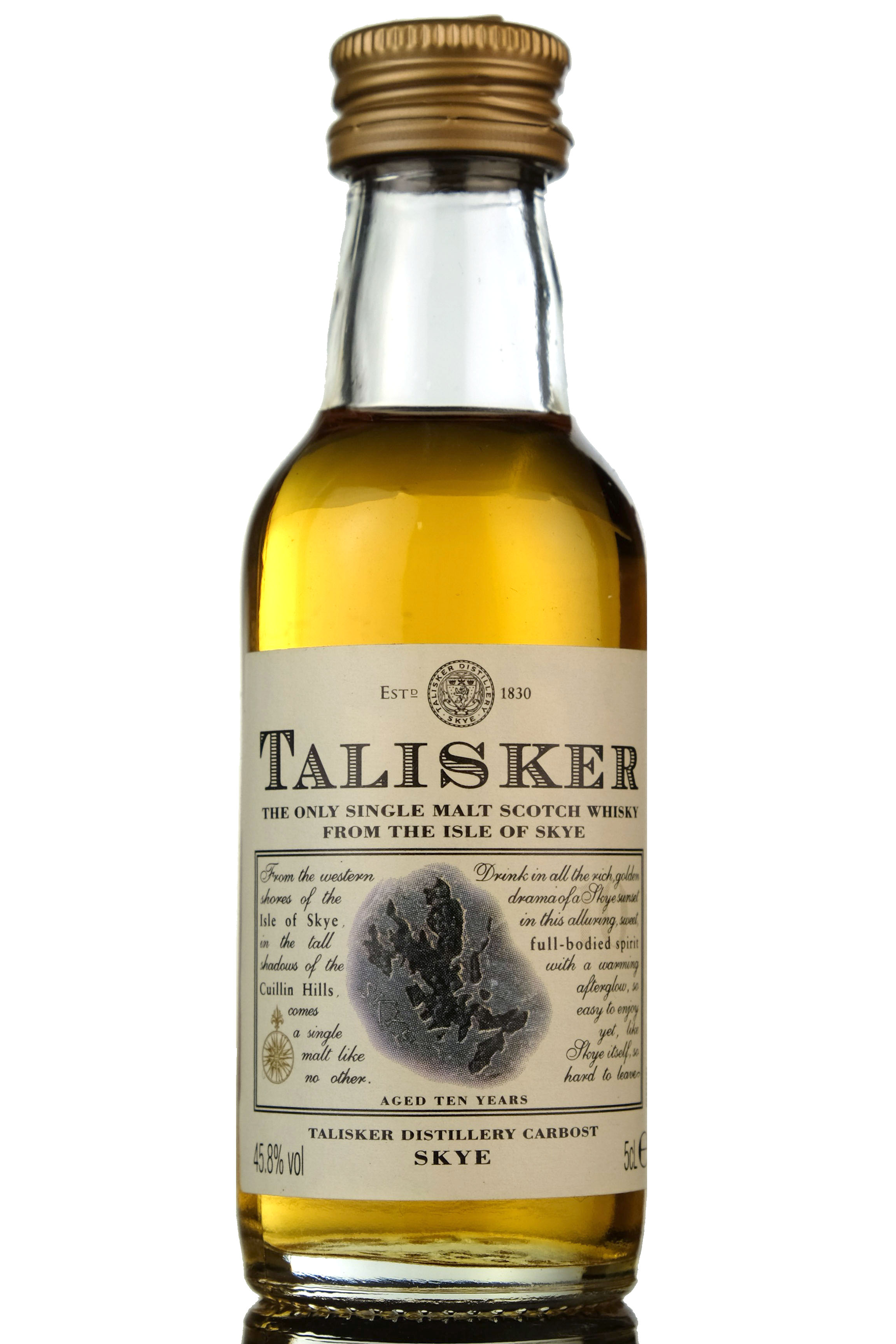 Talisker 10 Year Old Miniature