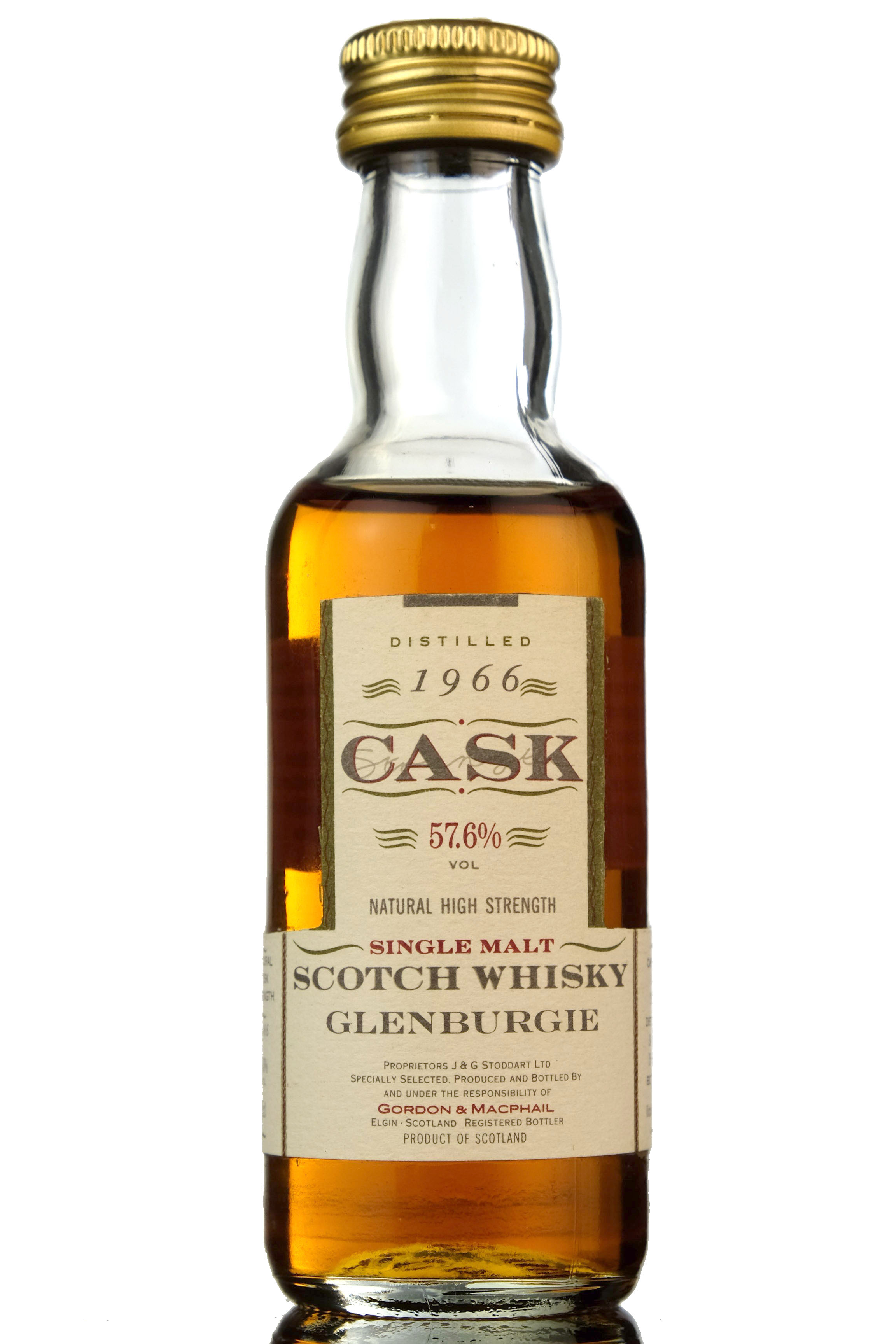 Glenburgie 1966-1993 - Cask Strength - Gordon & MacPhail Miniature