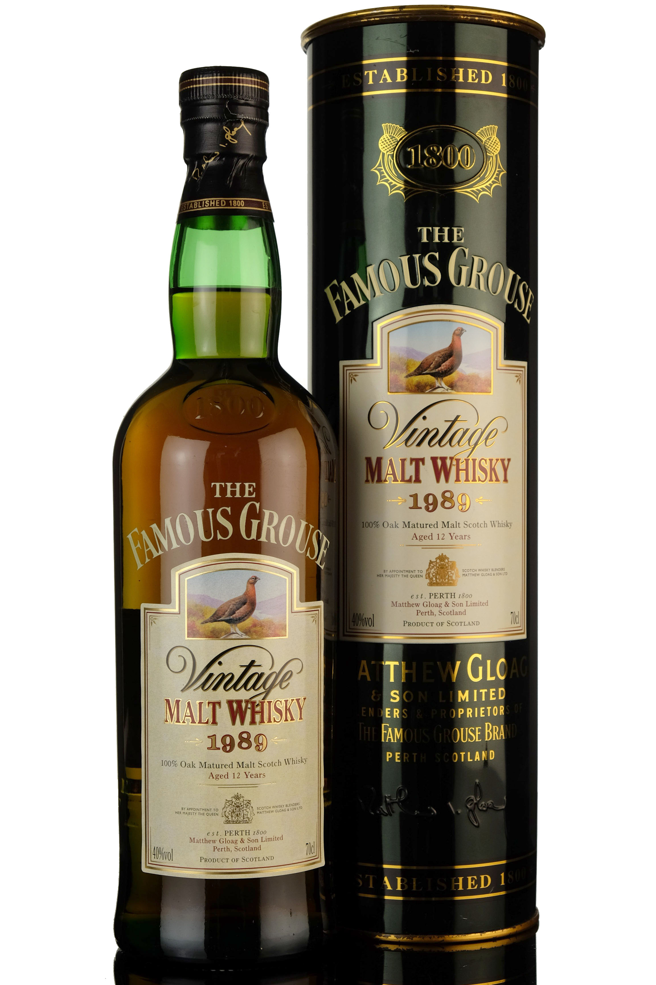 Famous Grouse 1989 - 12 Year Old