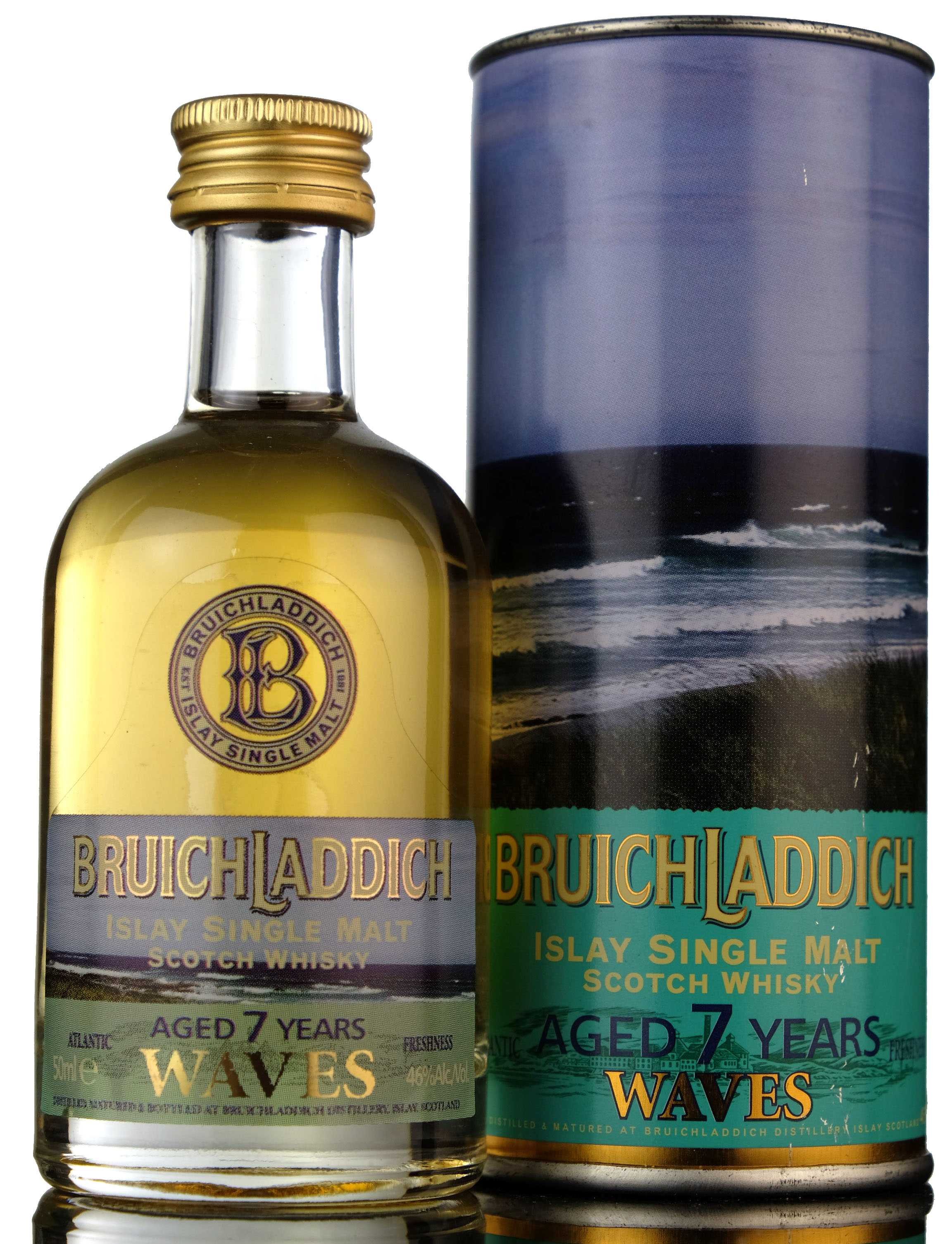 Bruichladdich 7 Year Old - Waves Miniature