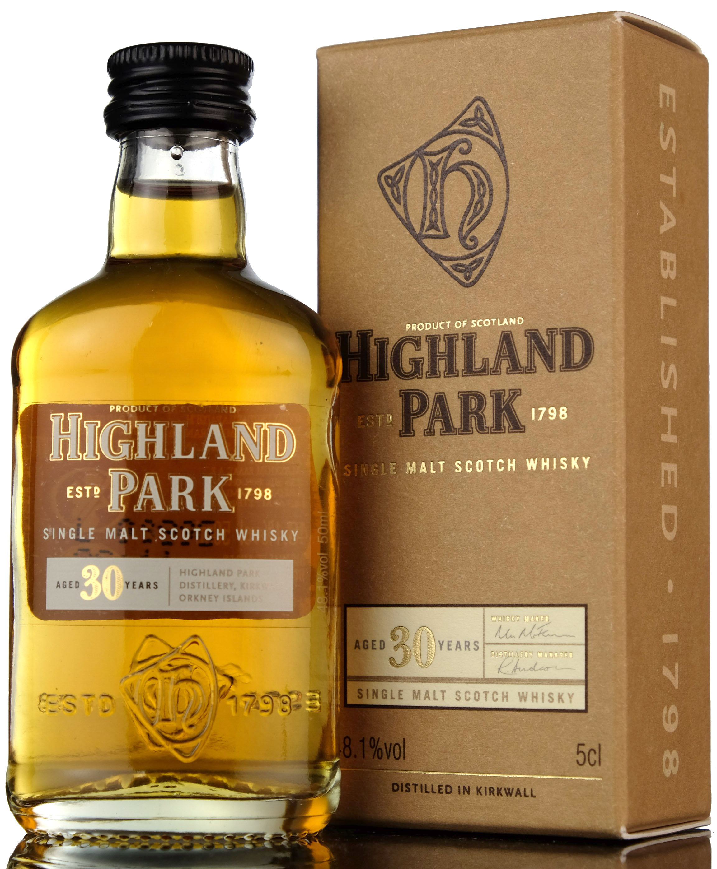 Highland Park 30 Year Old Miniature