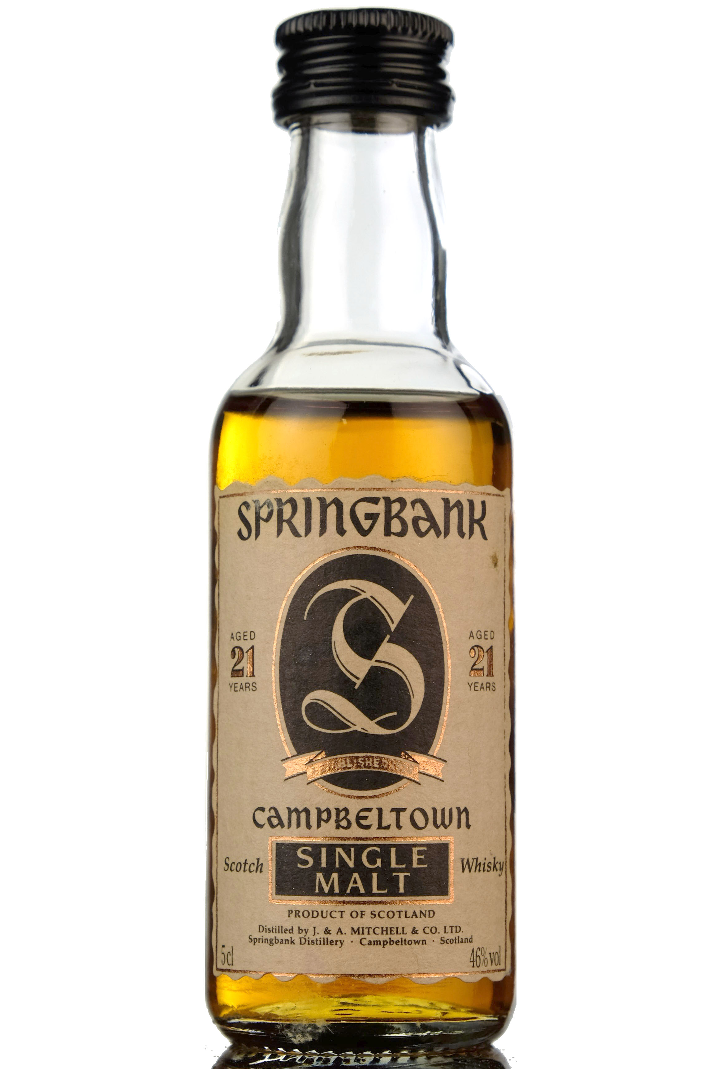 Springbank 21 Year Old Miniature