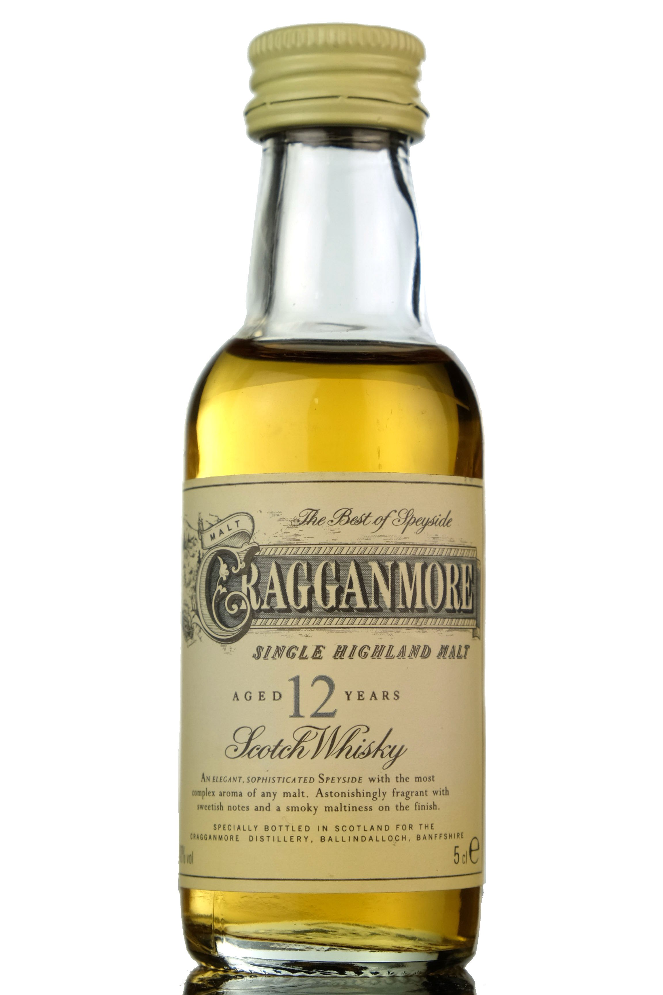 Cragganmore 12 Year Old Miniature