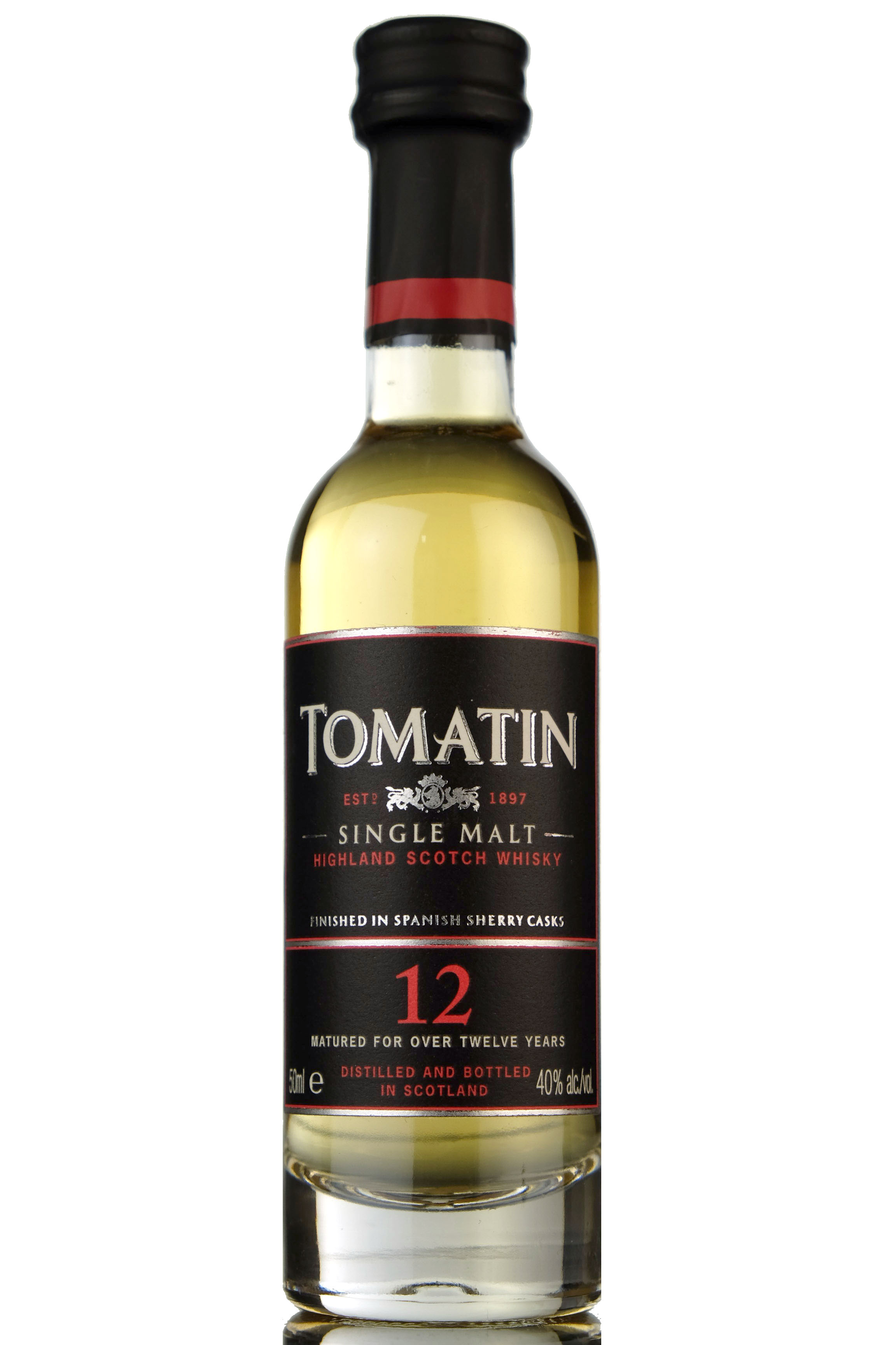 Tomatin 12 Year Old Miniature