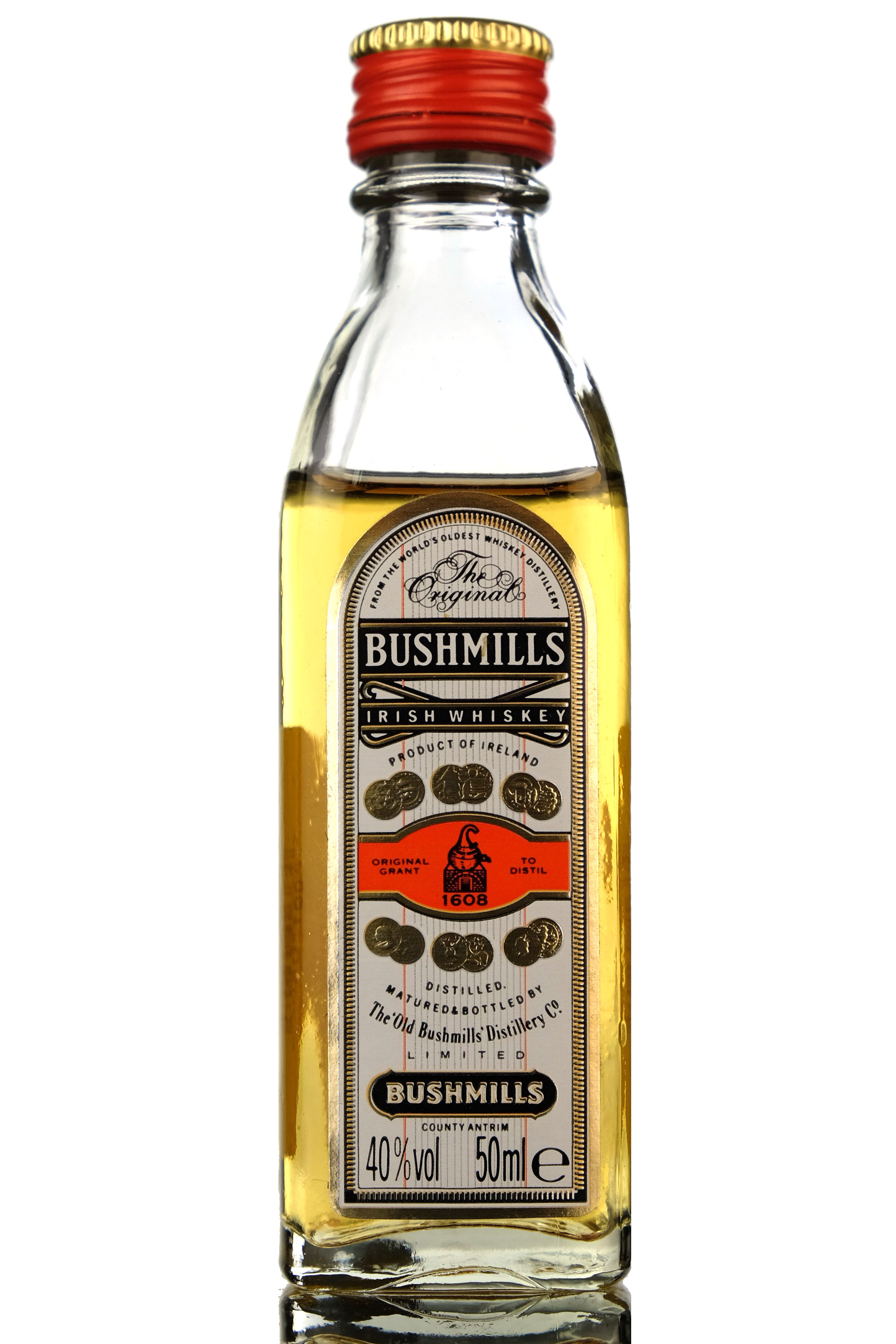 Bushmills Irish Whiskey Miniature