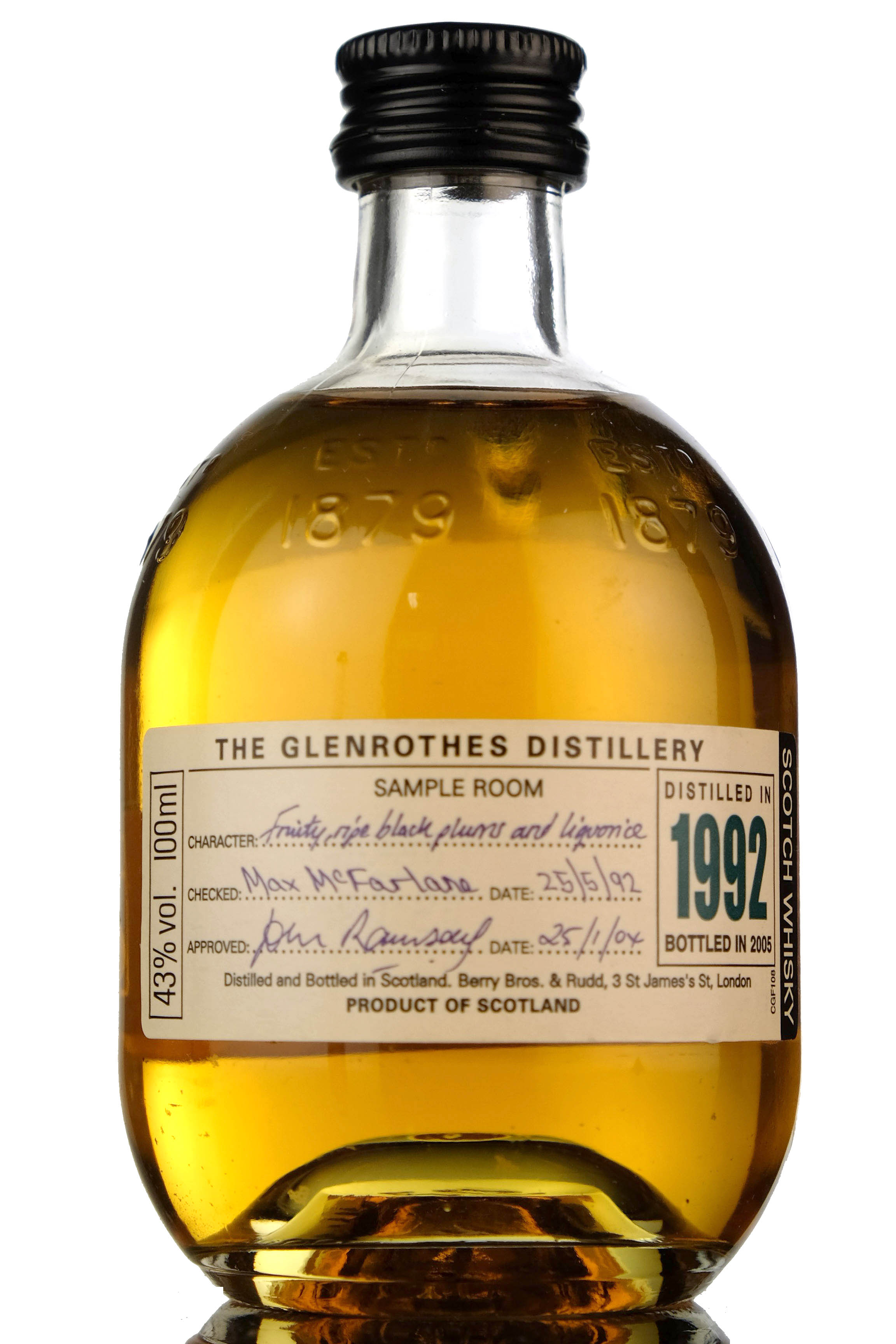Glenrothes 1992-2005 Miniature