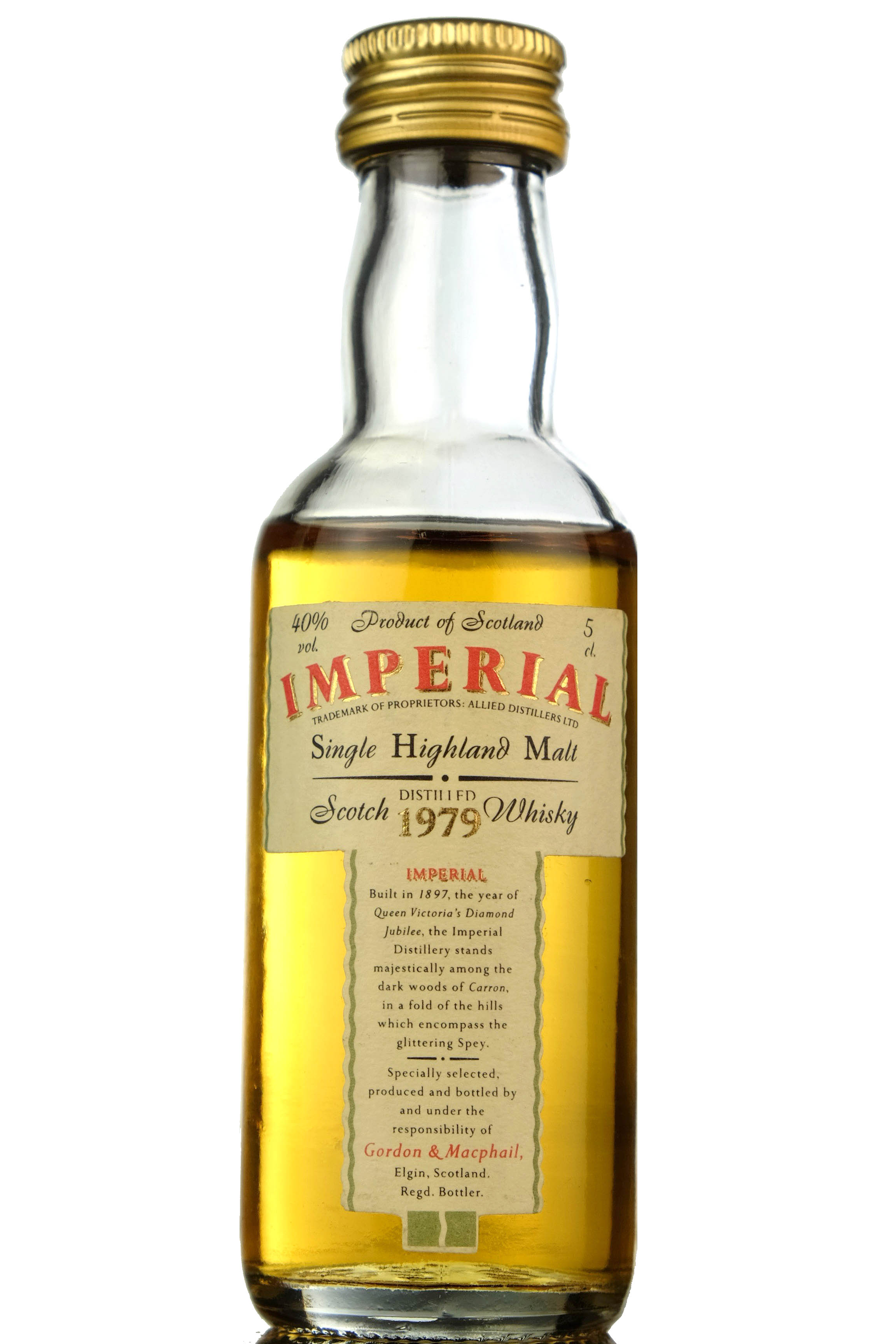 IMPERIAL 1979 - GORDON & MACPHAIL MINIATURE