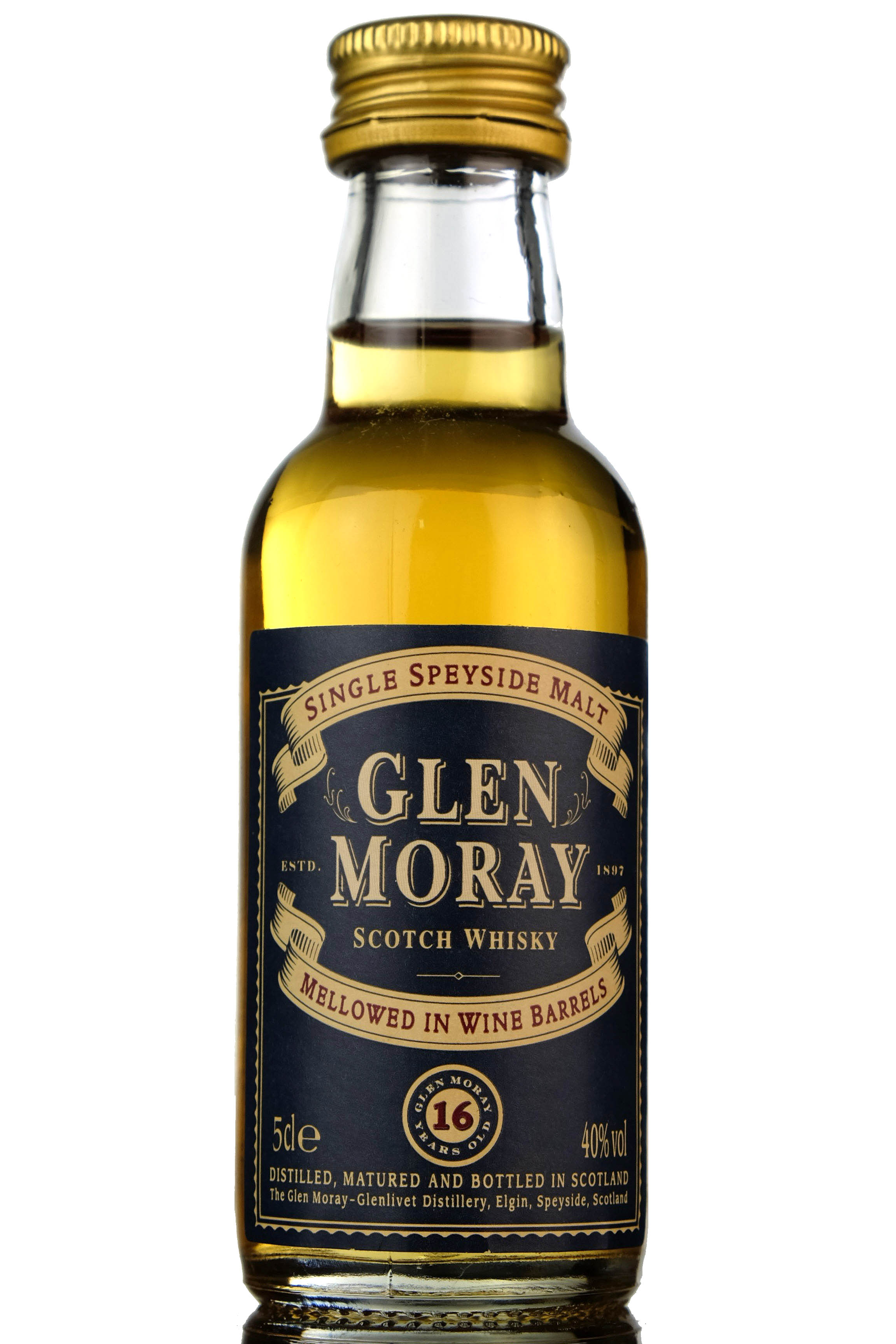 Glen Moray 16 Year Old Miniature