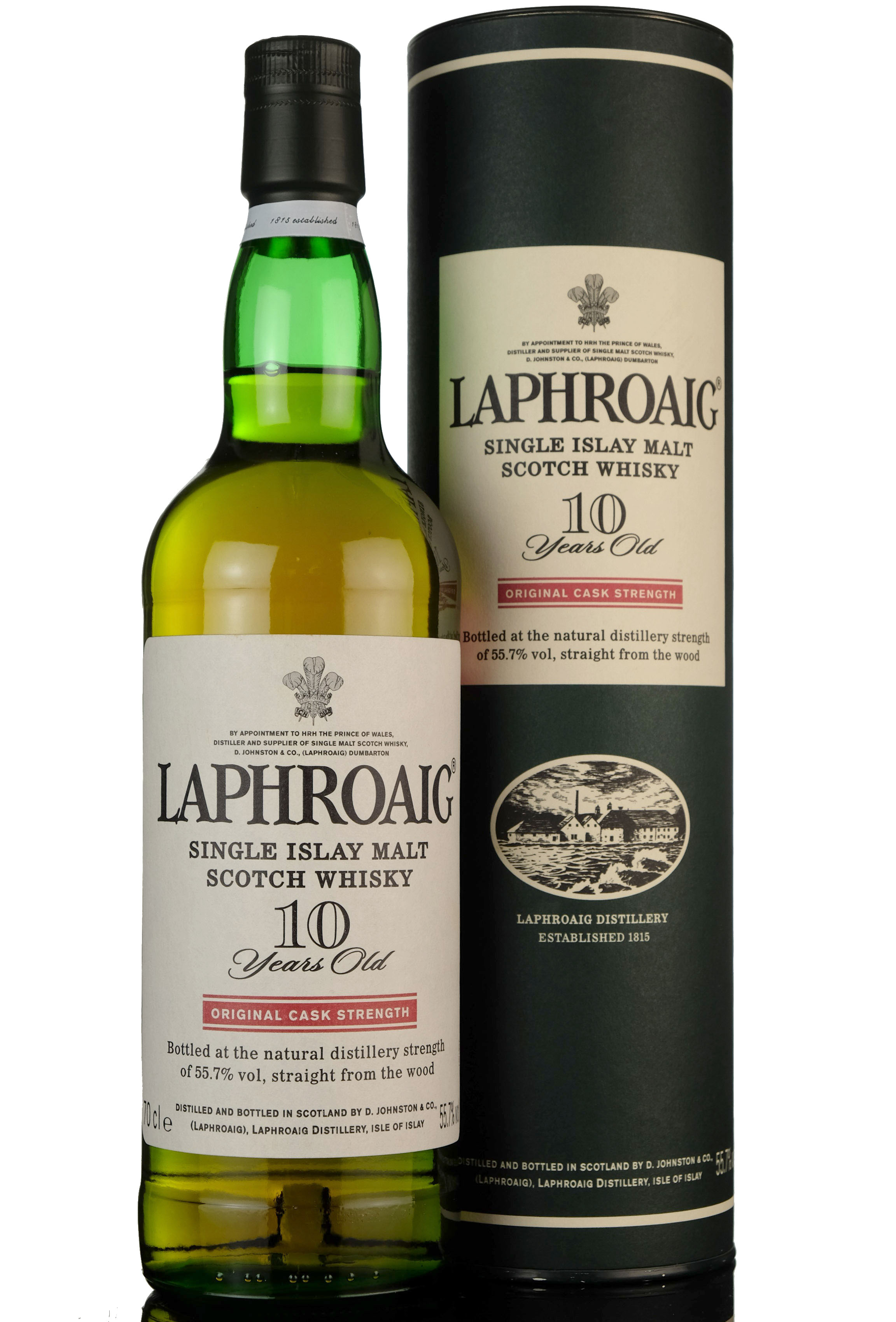 Laphroaig 10 Year Old - Original Cask Strength 55.7%