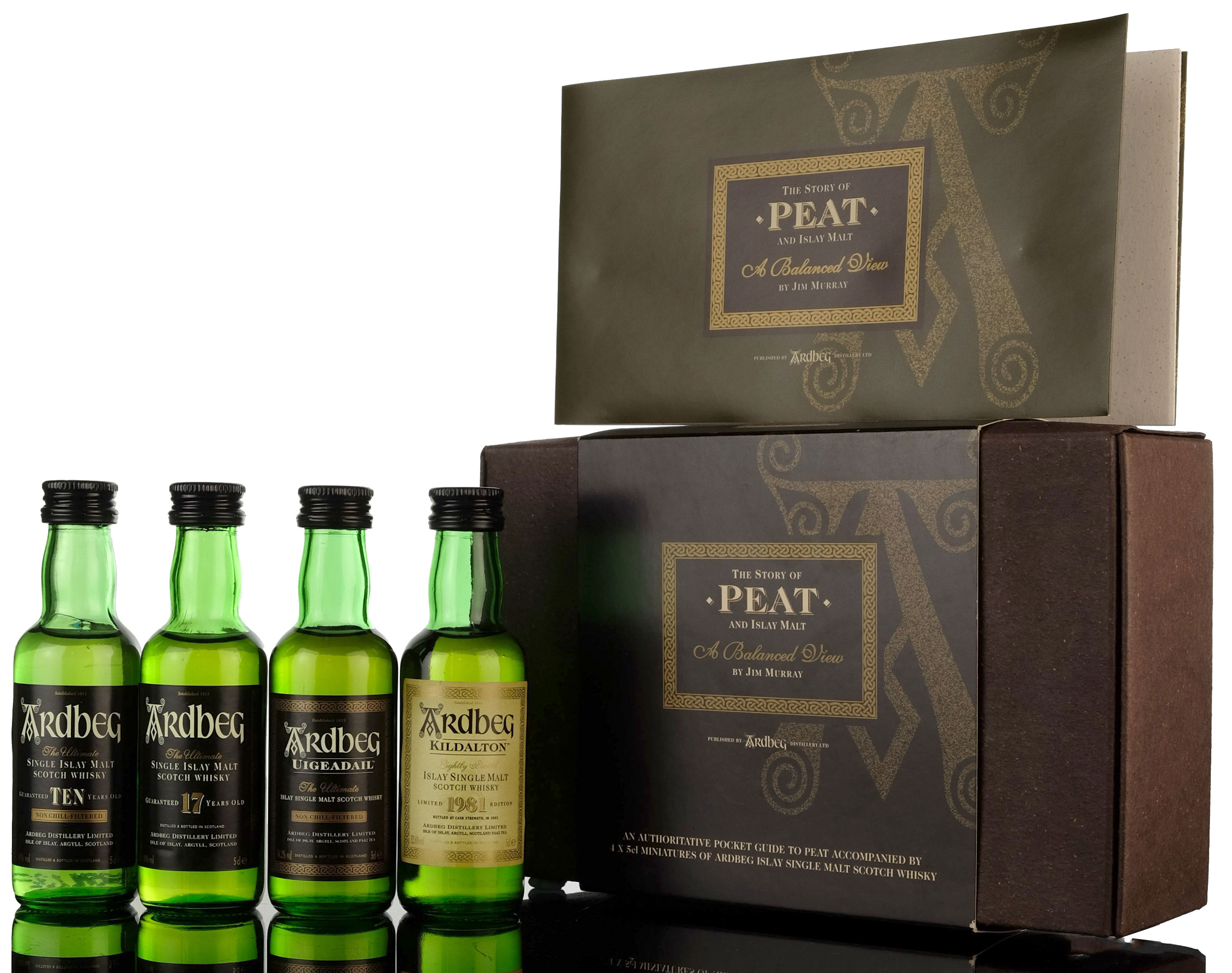 Ardbeg Peat Pack - The Storey Of Peat - Miniature Set