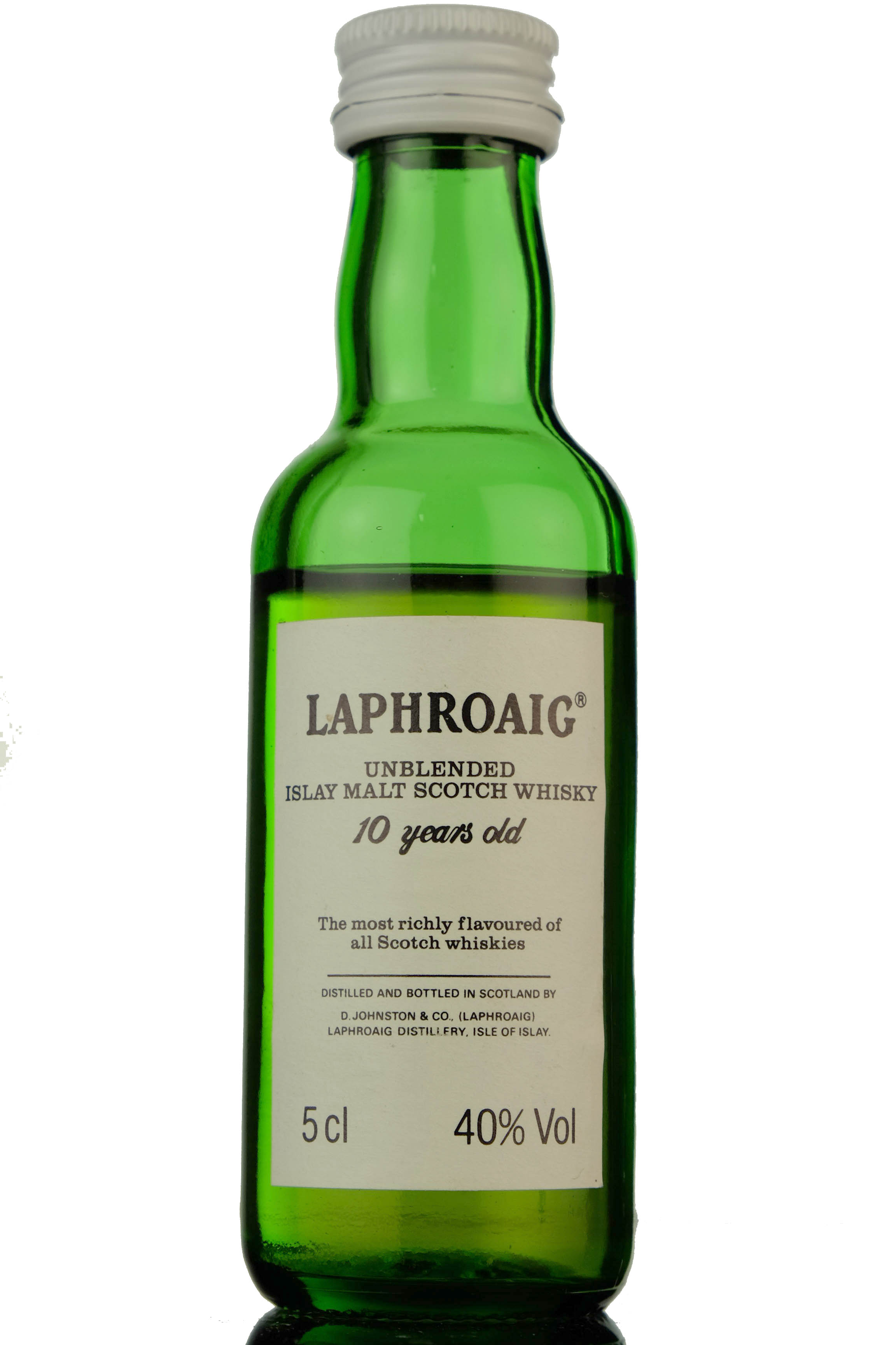 Laphroaig 10 Year Old Unblended Miniature