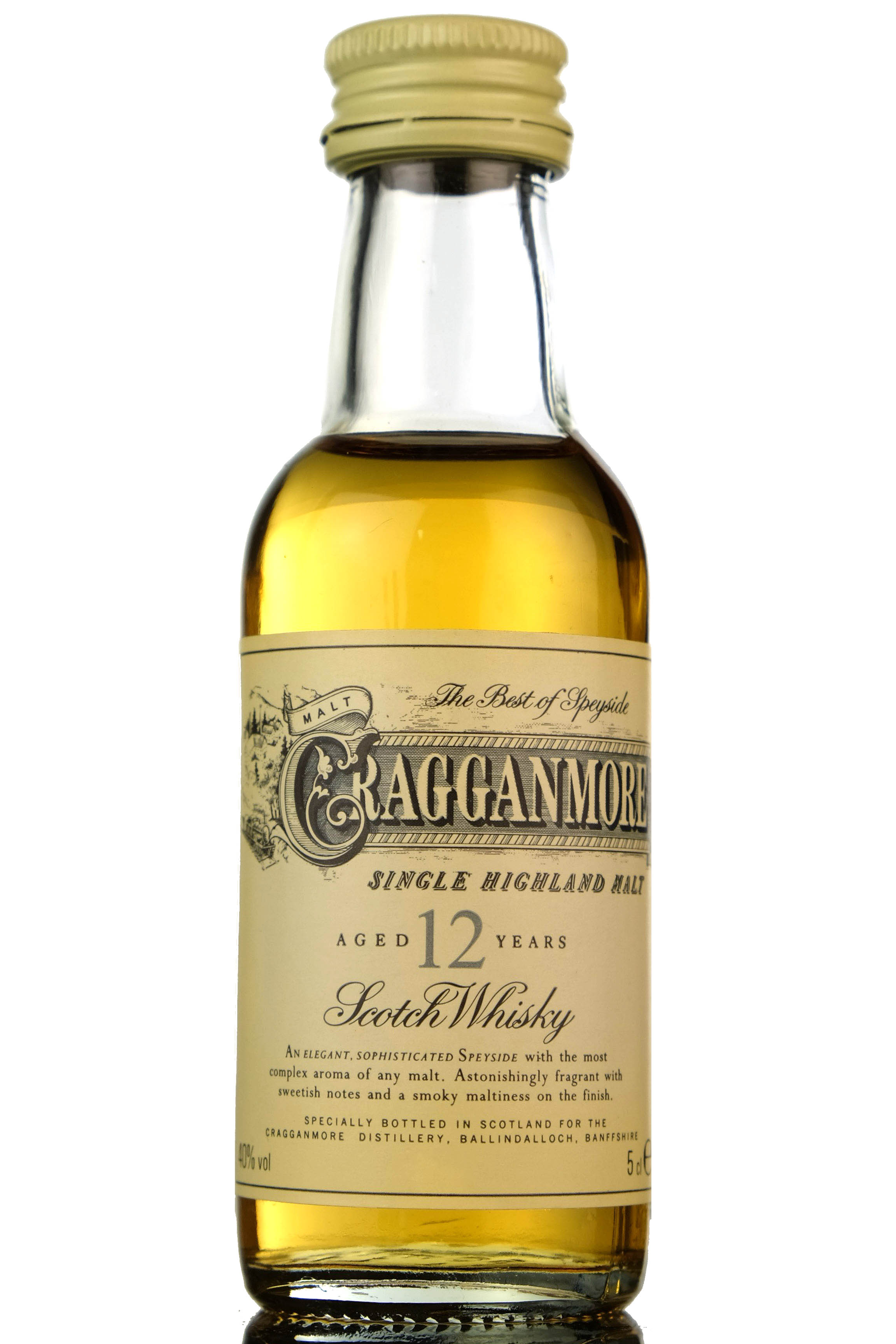 Cragganmore 12 Year Old Miniature