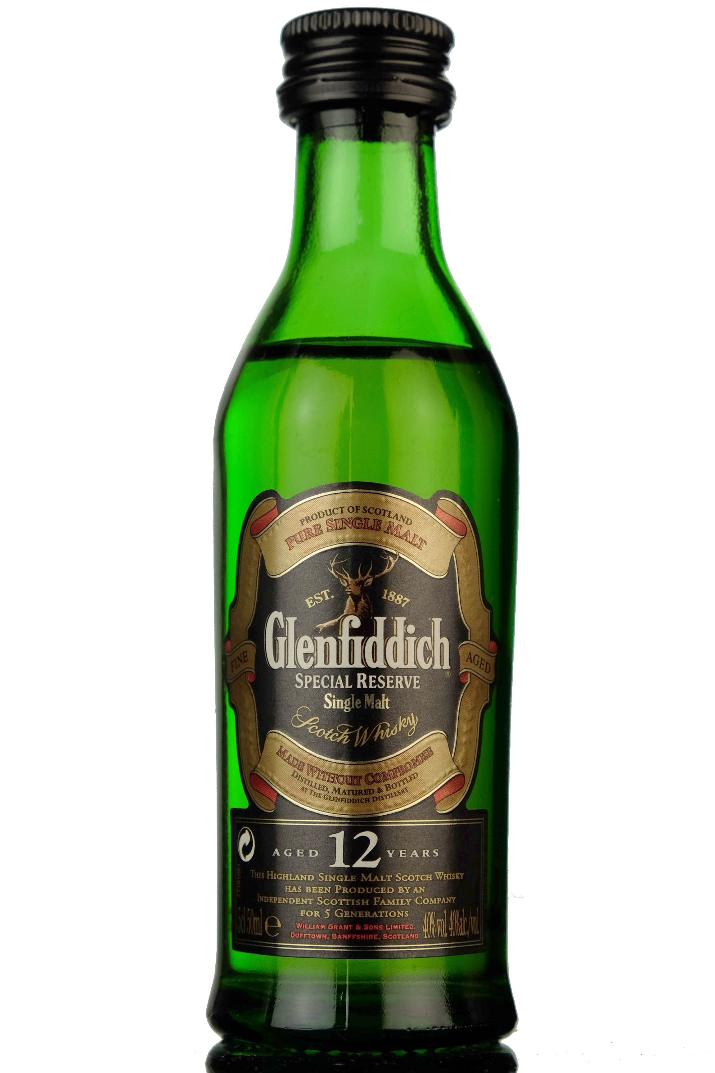 Glenfiddich 12 Year Old - Special Reserve Miniature